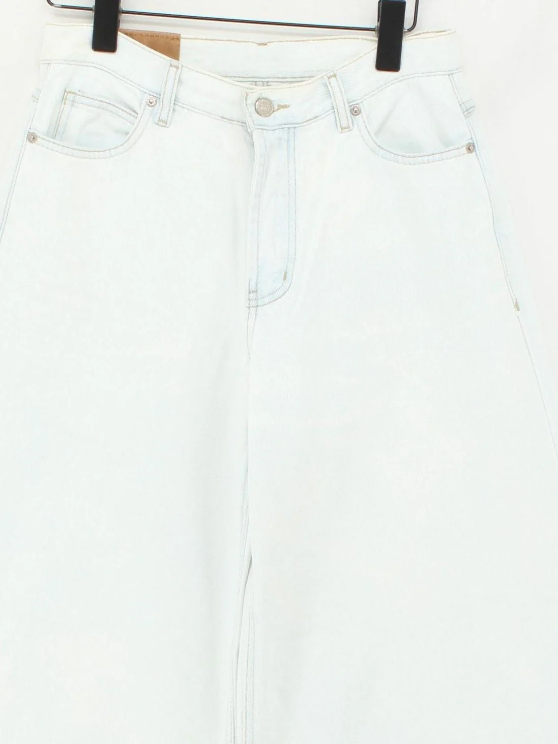 Farm Rio Women's Jeans W 36 in Blue 100% Cotton Wide-Leg - Image 3