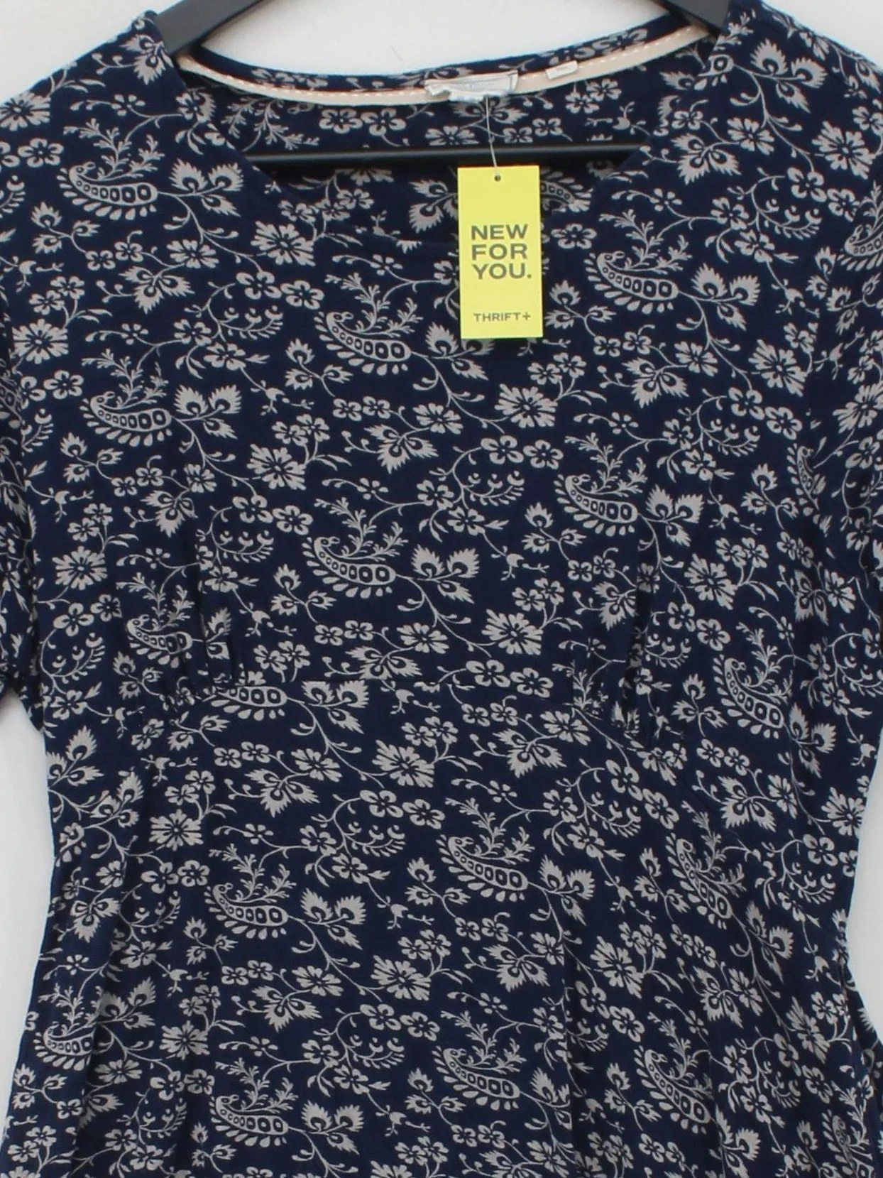 Fat Face A-Line Mini Dress UK16 in Blue - Image 3
