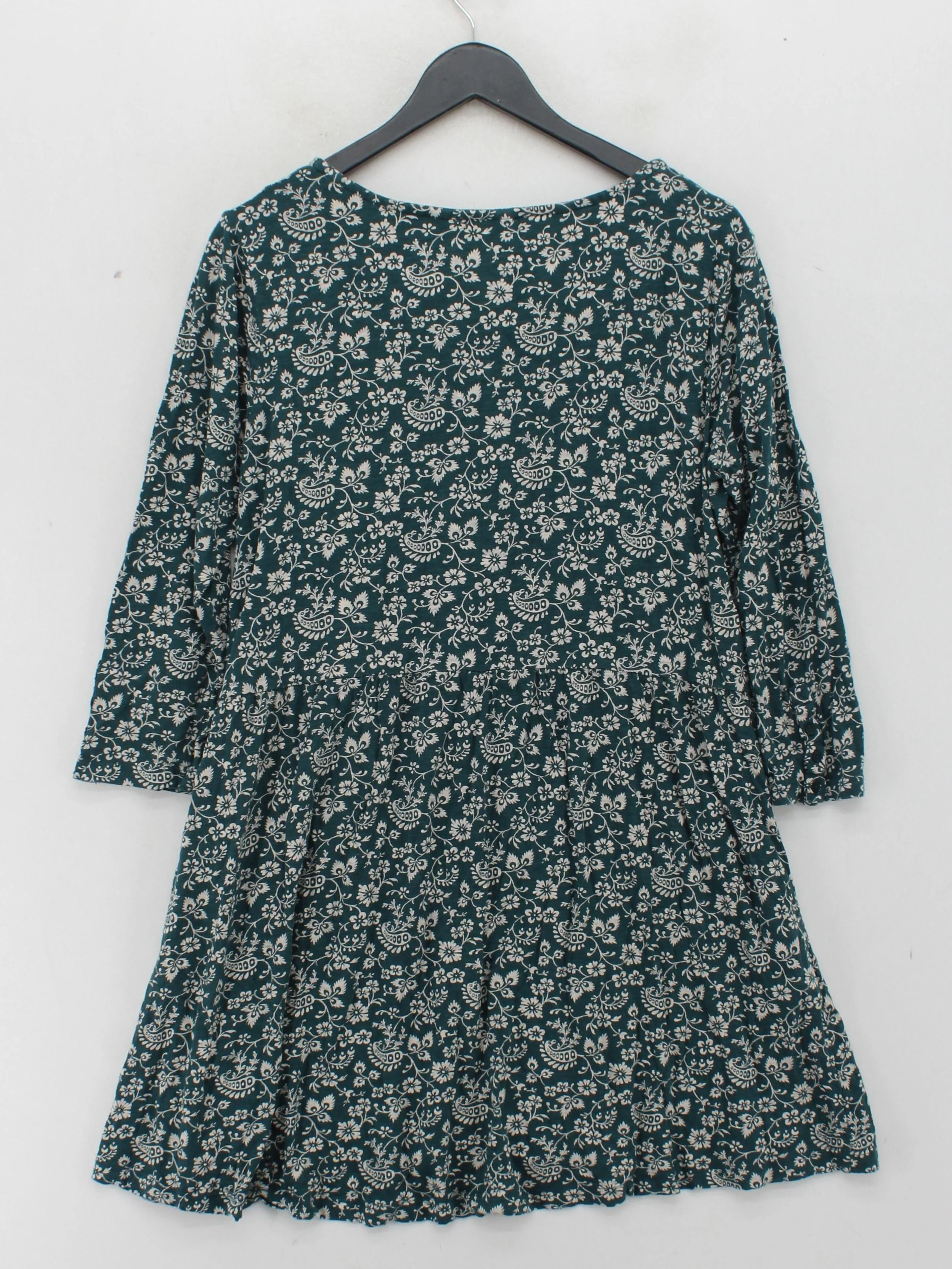 Fat Face A-Line Mini Dress UK16 in Green - Image 2