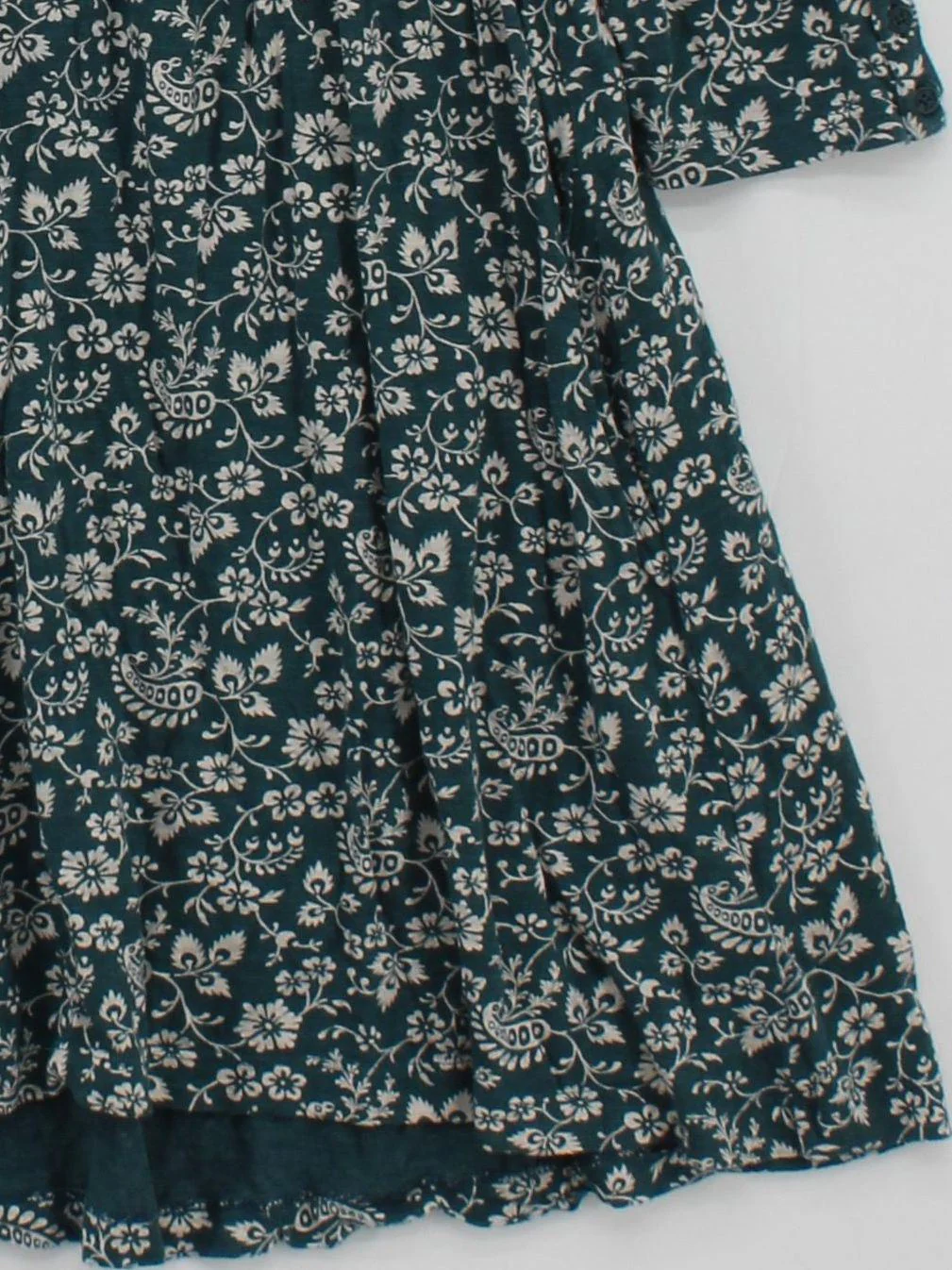 Fat Face A-Line Mini Dress UK16 in Green - Image 4