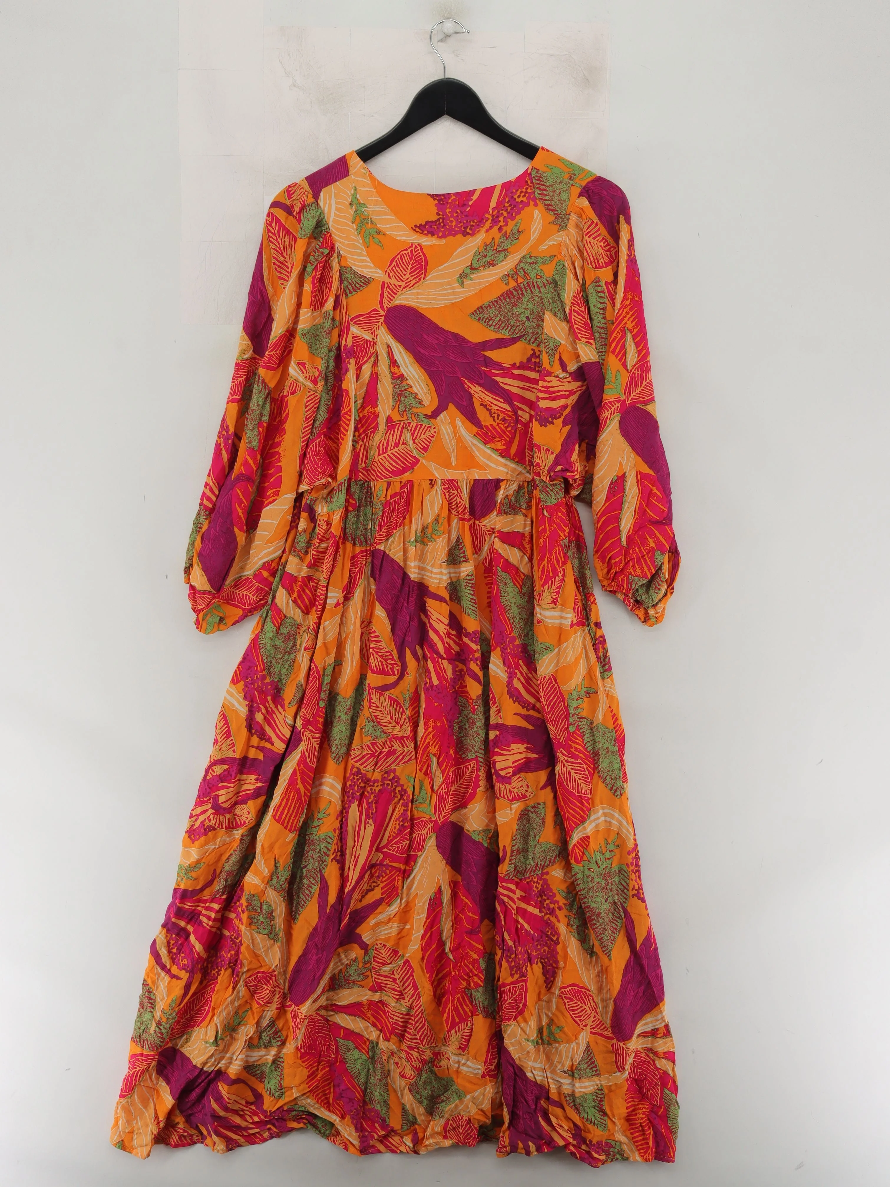Fat Face Jumper Maxi Dress UK10 in Multi - Image 2