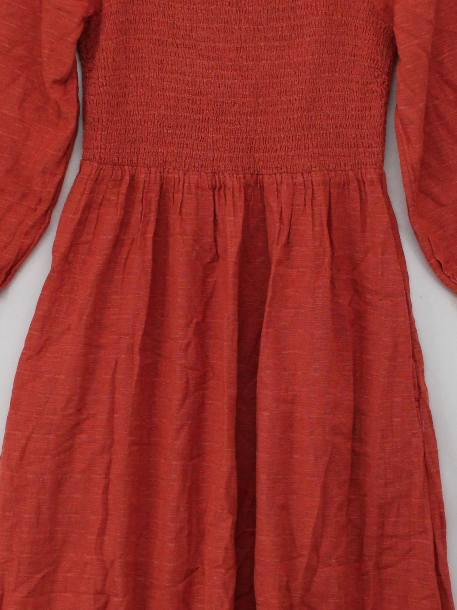 Fat Face Jumper Midi Dress UK10 in Orange - Image 3