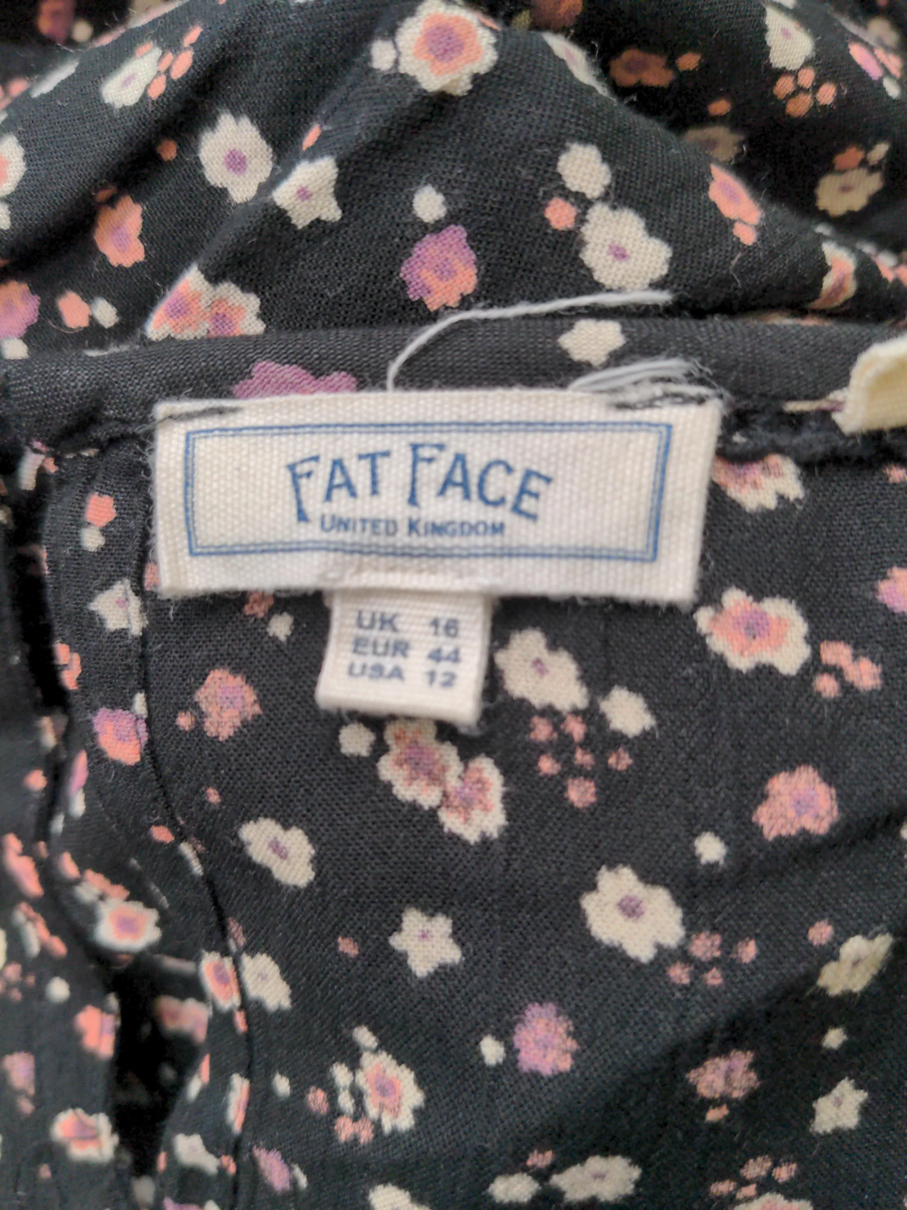 Fat Face Jumper Midi Dress UK16 in Black - Image 5