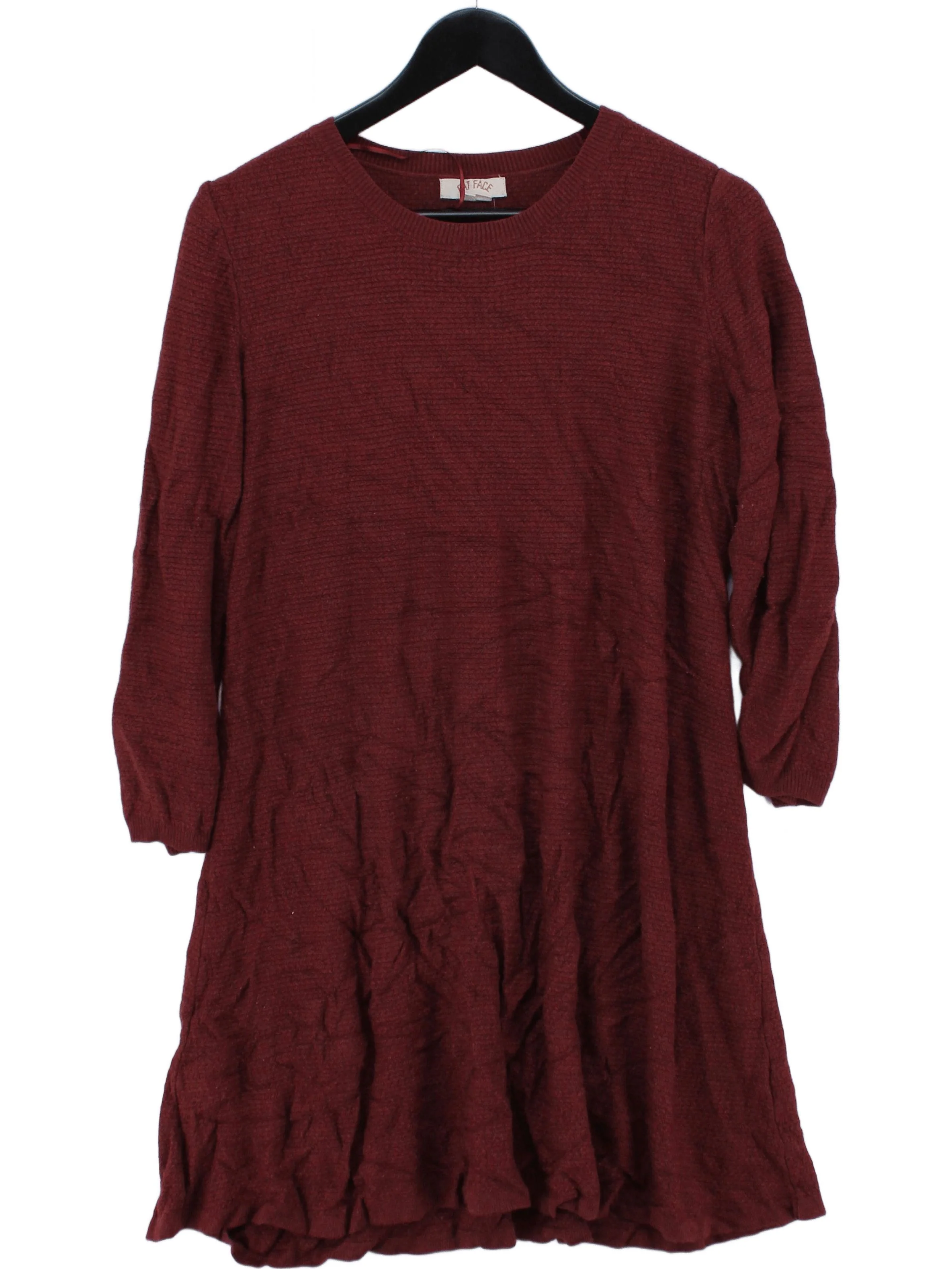 Fat Face Jumper Mini Dress UK16 in Red