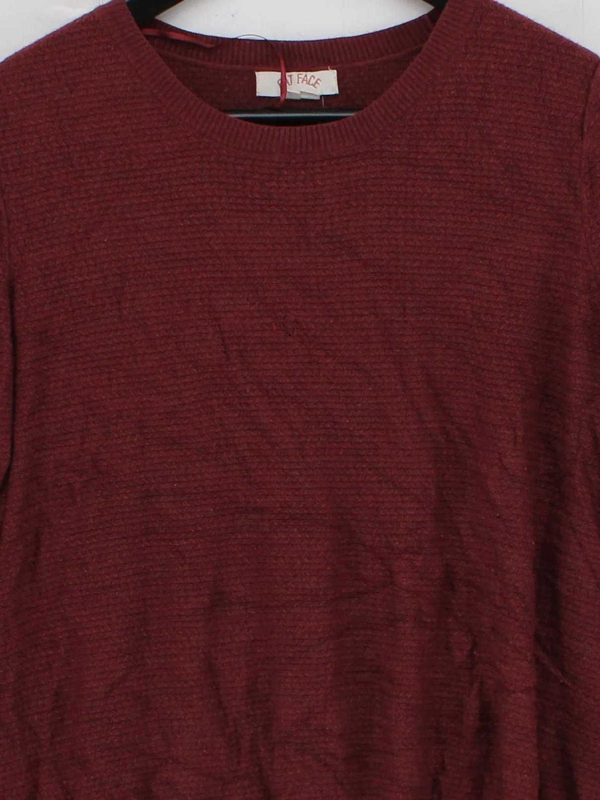 Fat Face Jumper Mini Dress UK16 in Red - Image 3