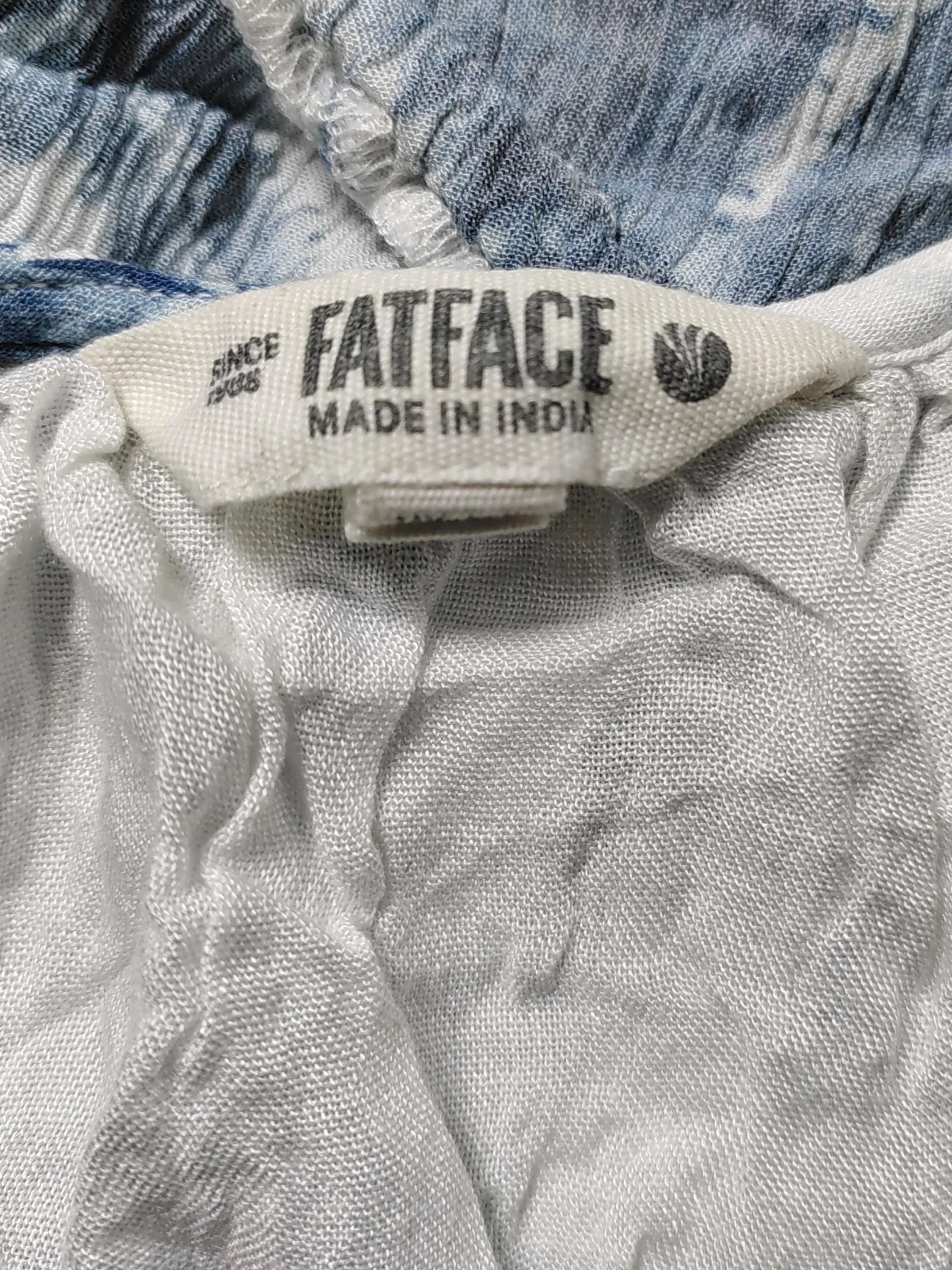 Fat Face Maxi Dress UK10 in Blue - Image 5