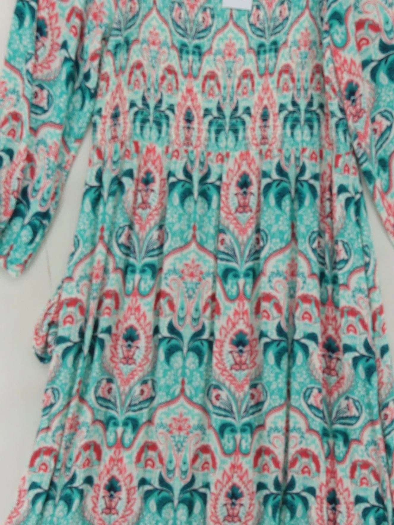 Fat Face Maxi Dress UK10 in Multi - Image 3