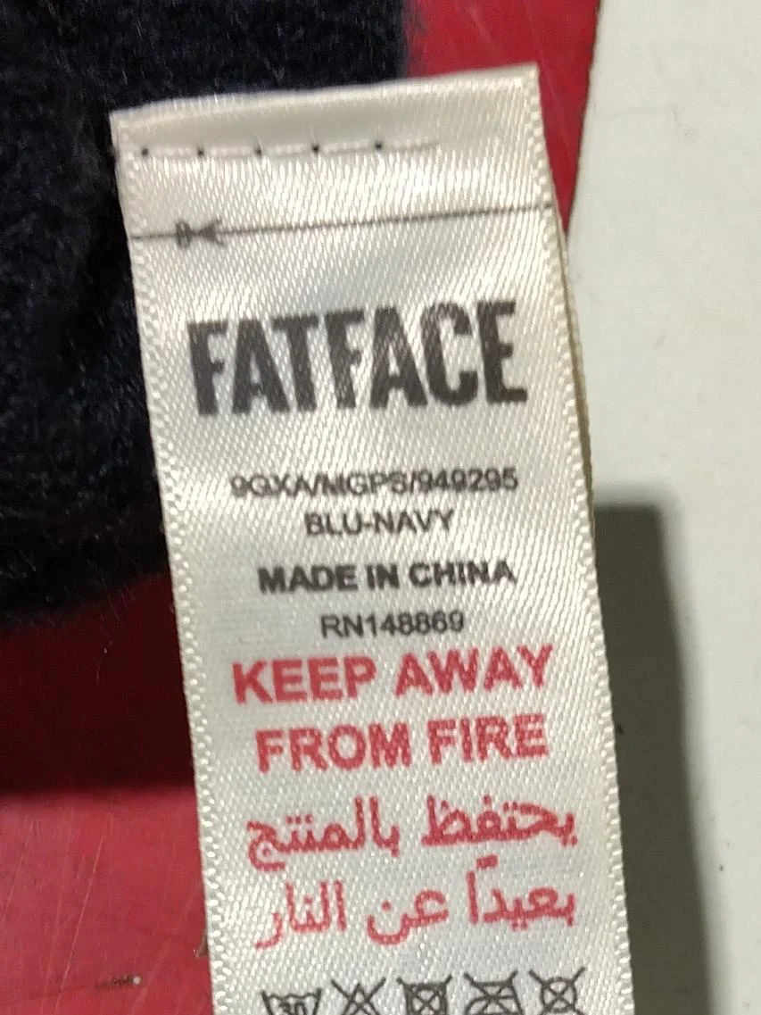 Fat Face Men's Gloves M Black Acrylic with Polyester, Elastane, Other Glove - Image 5