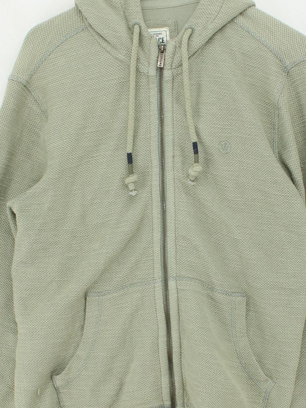 Fat Face Men's Hoodie M Green 100% Cotton Pullover - Image 3