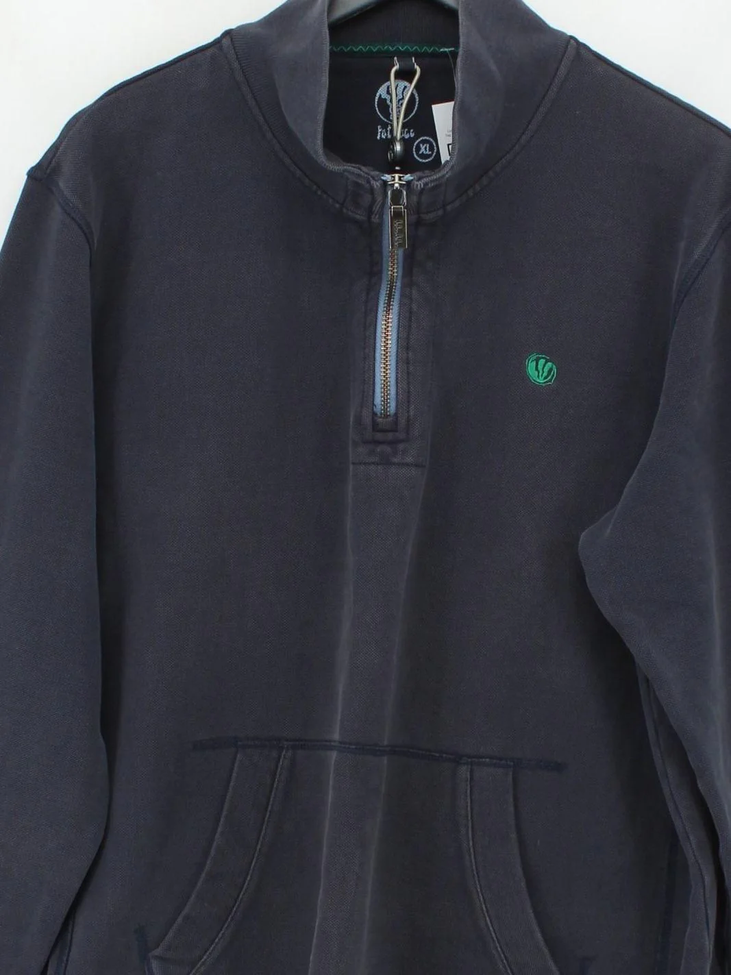 Fat Face Men's Hoodie XL Blue 100% Cotton Pullover - Image 3