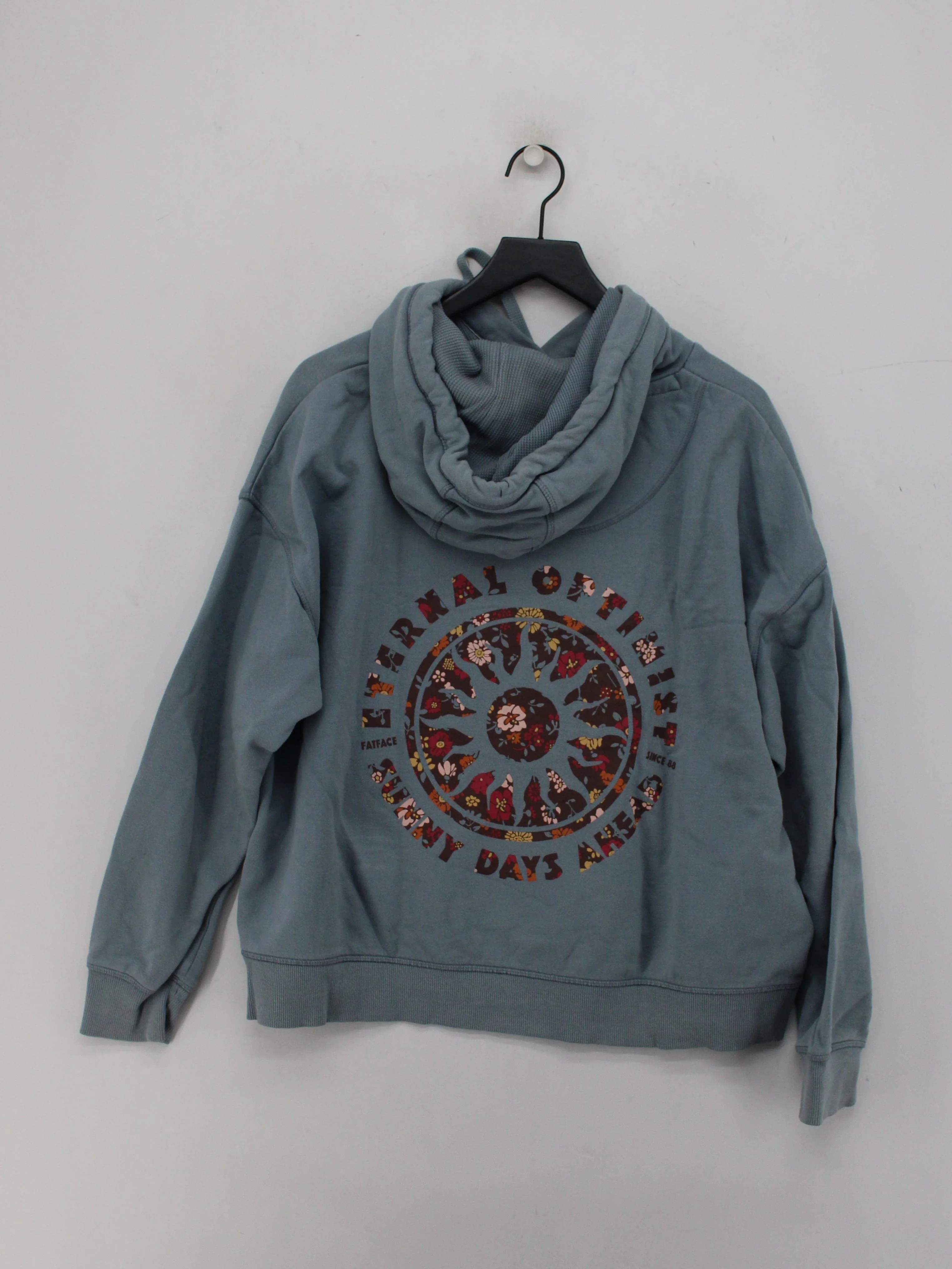 Fat Face Men's Hoodie XL Blue Graphic 100% Other Pullover - Image 2
