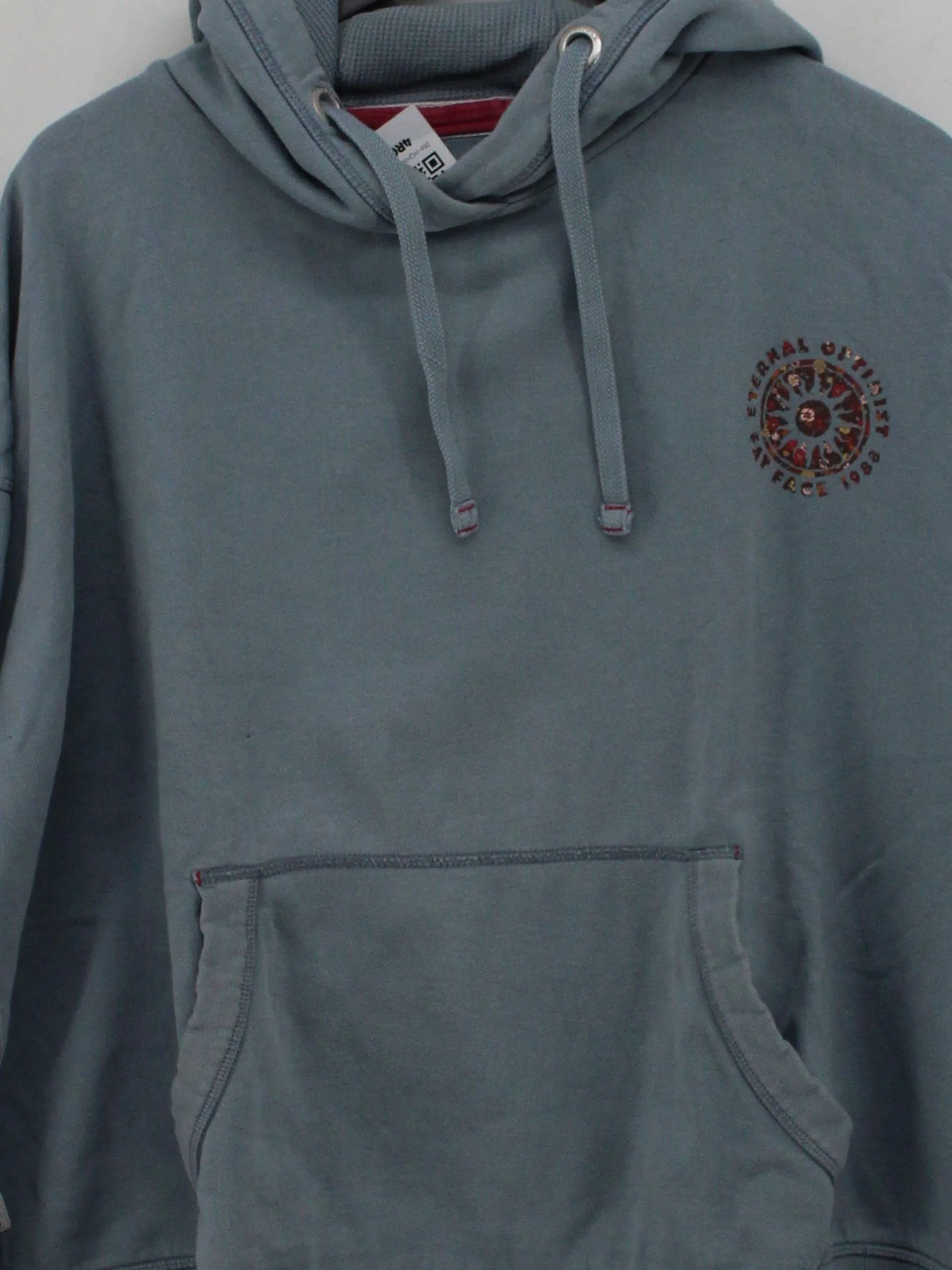 Fat Face Men's Hoodie XL Blue Graphic 100% Other Pullover - Image 3