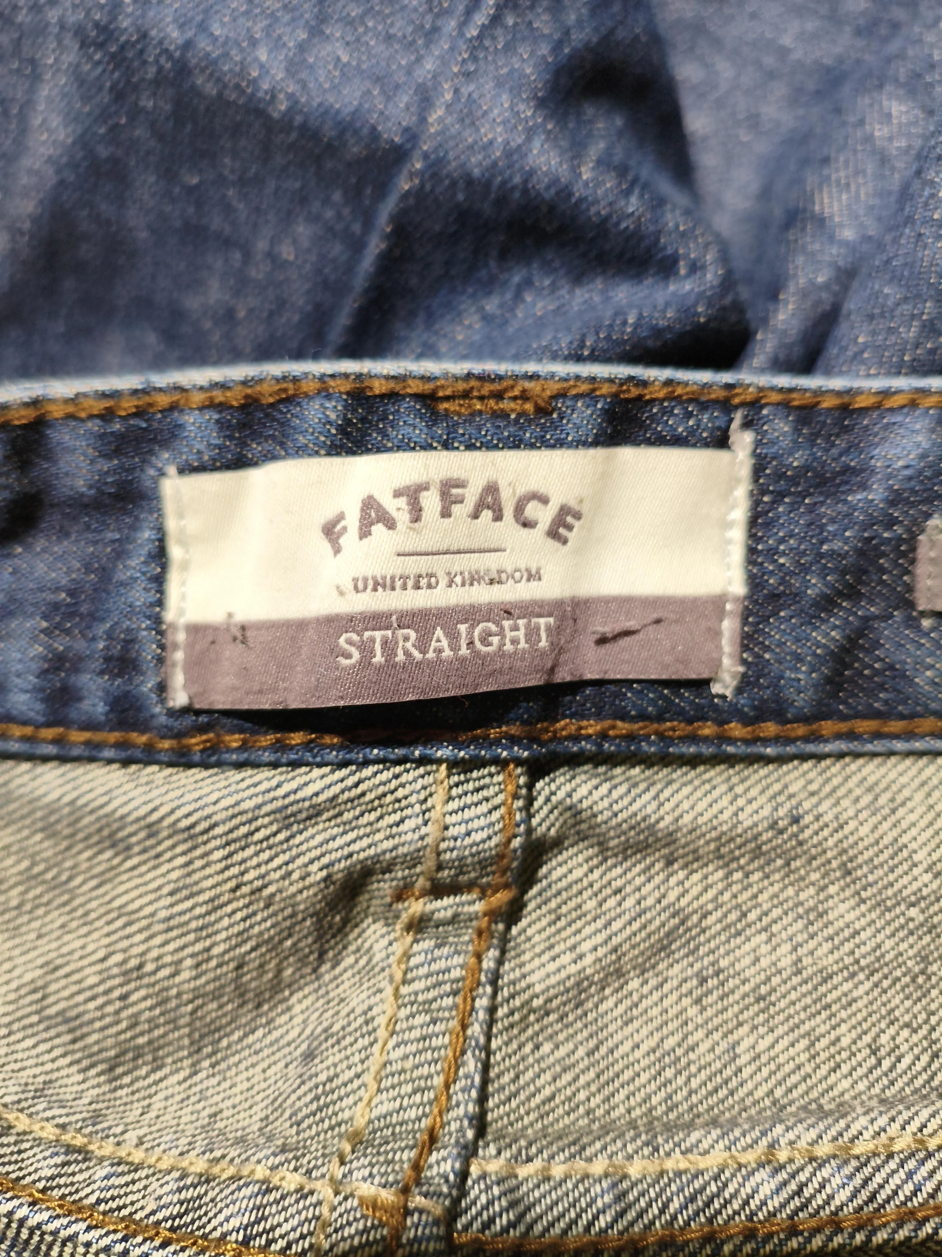Fat Face Men's Jeans W 32 in Blue 100% Cotton Straight - Image 5