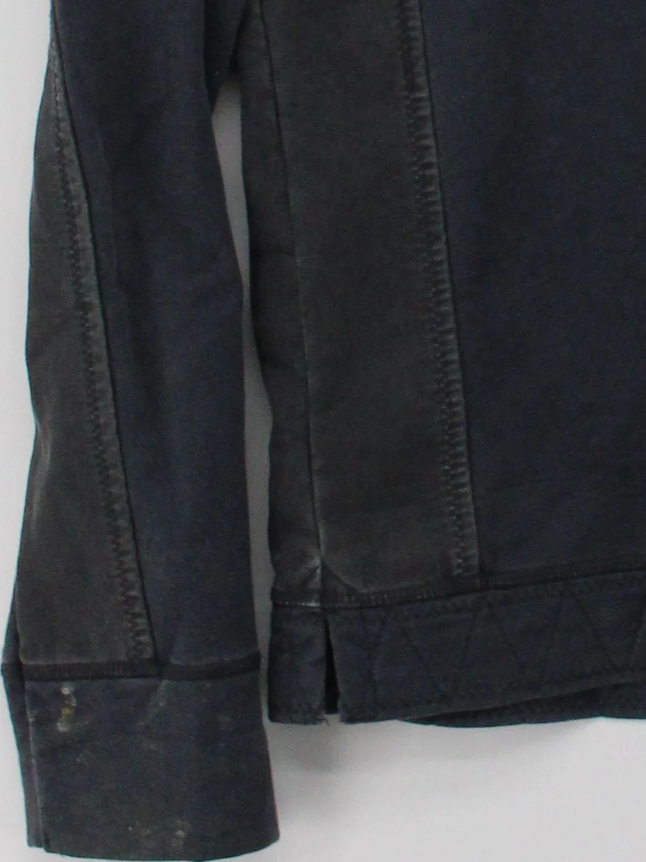 Fat Face Men's Jumper M Blue Cotton with Polyester Mock Neck Pullover - Image 4