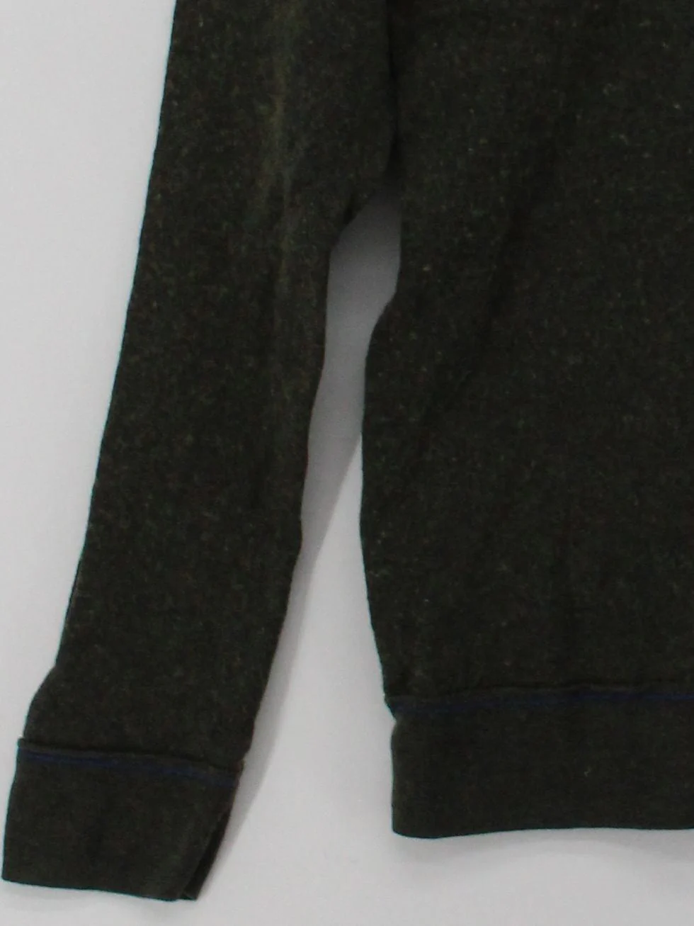 Fat Face Men's Jumper M Green Wool with Cotton Crew Neck Pullover - Image 4