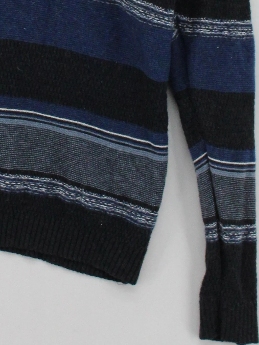 Fat Face Men's Jumper M Multi Striped Cotton with Nylon, Wool Crew Neck Pullover - Image 4