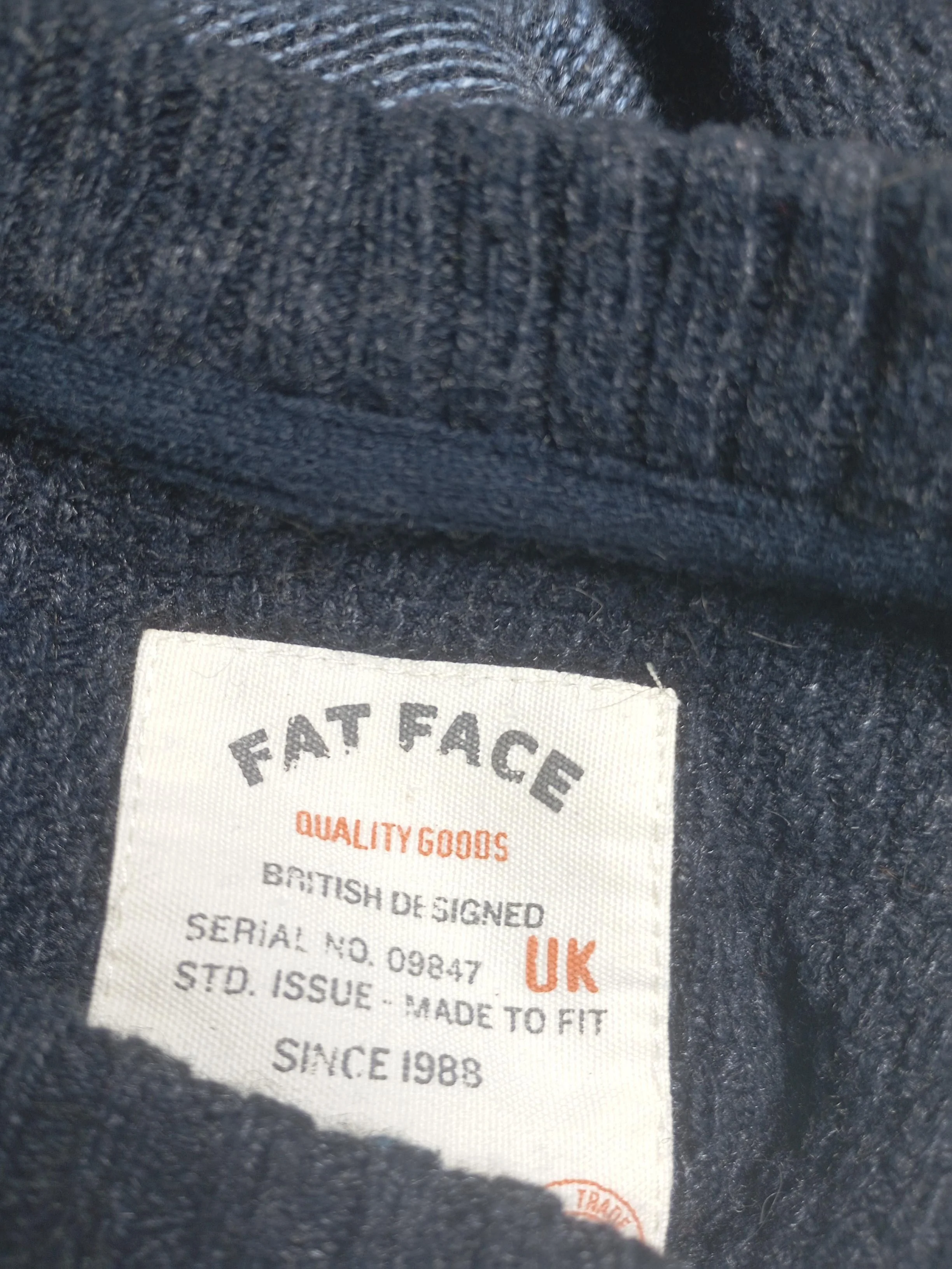 Fat Face Men's Jumper M Multi Striped Cotton with Nylon, Wool Crew Neck Pullover - Image 6