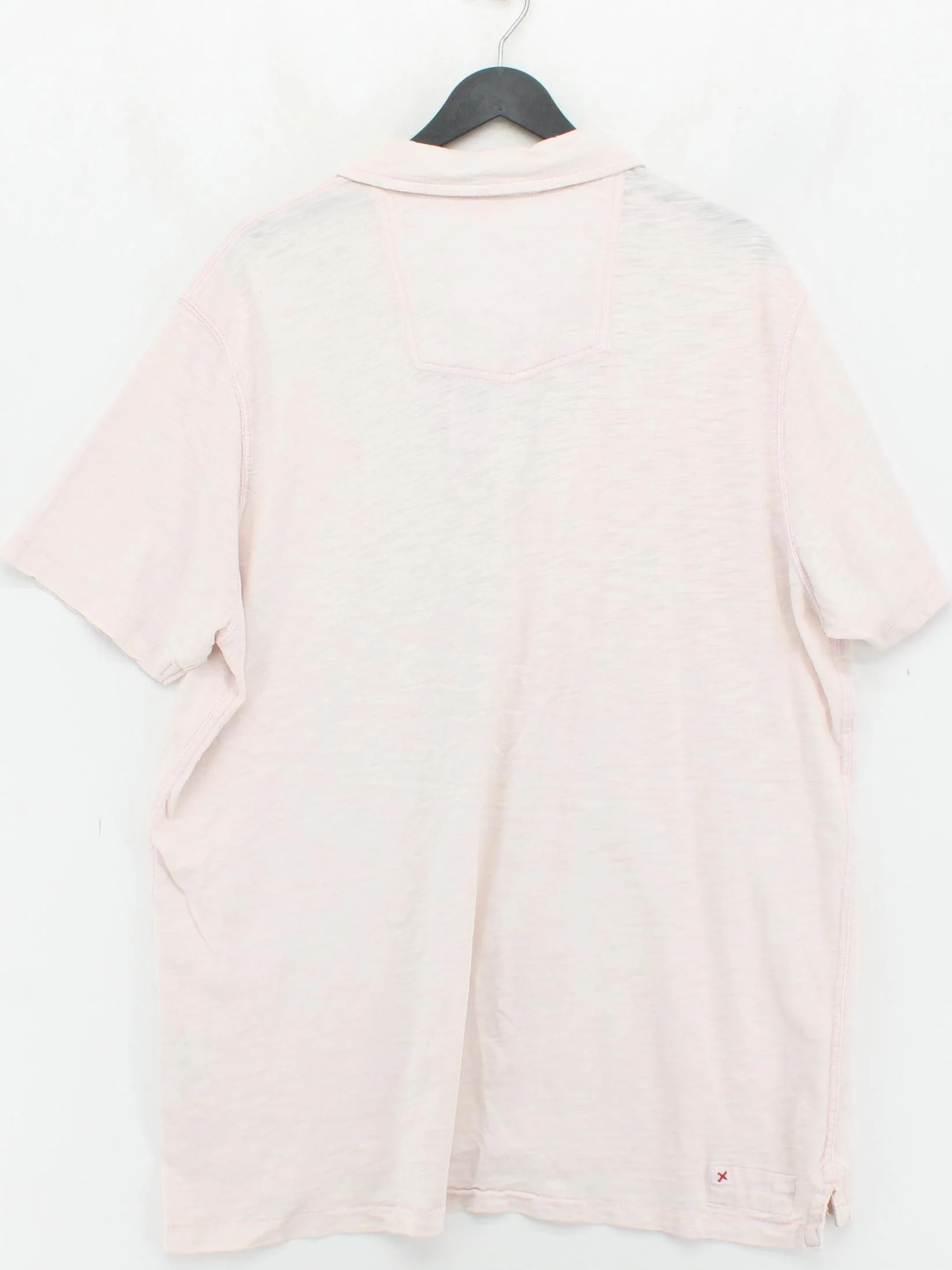 Fat Face Men's Polo XL Pink 100% Cotton Basic - Image 2