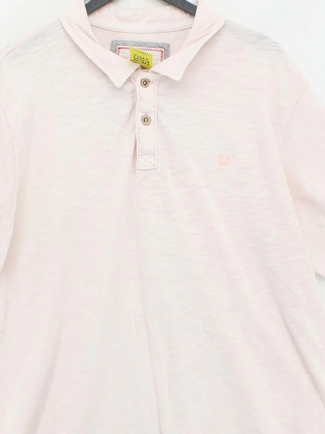 Fat Face Men's Polo XL Pink 100% Cotton Basic - Image 3