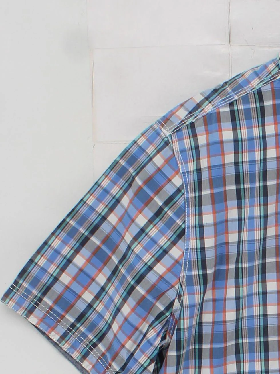 Fat Face Men's Shirt L Multi Checkered 100% Cotton Basic - Image 4