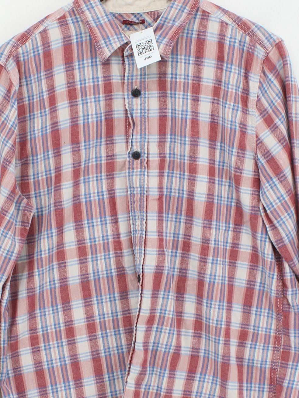 Fat Face Men's Shirt M Multi Checkered 100% Cotton Basic - Image 3