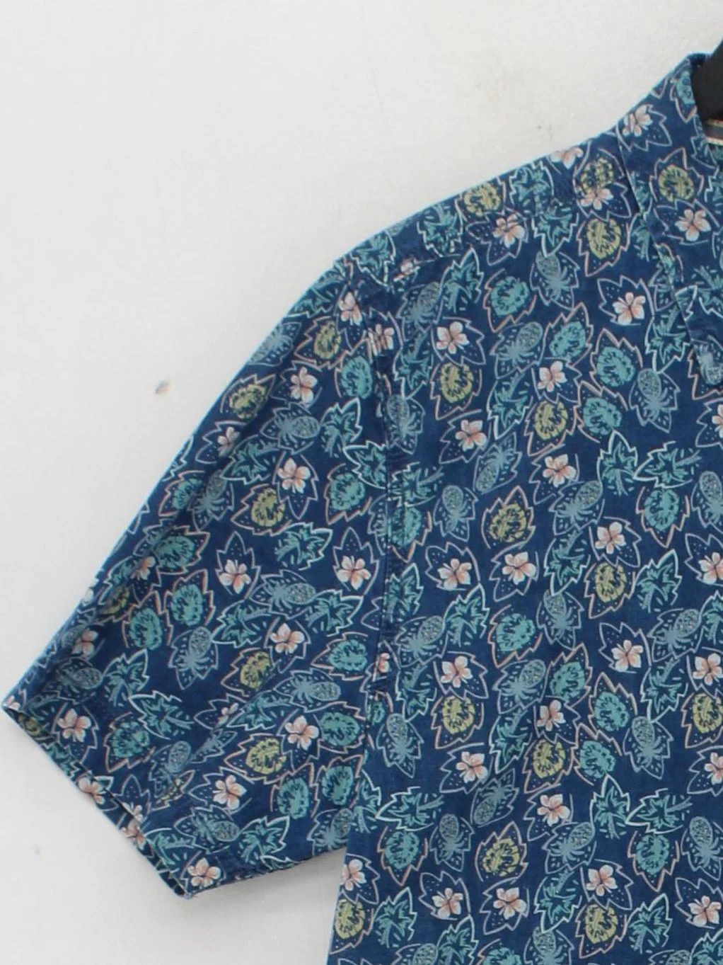 Fat Face Men's Shirt S Blue Floral 100% Cotton Basic - Image 4