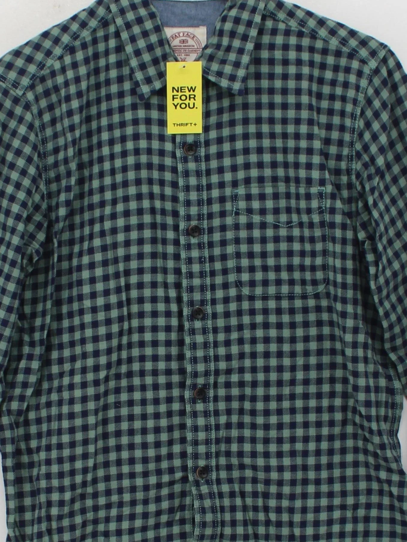 Fat Face Men's Shirt XS Multi Checkered 100% Other Basic - Image 3