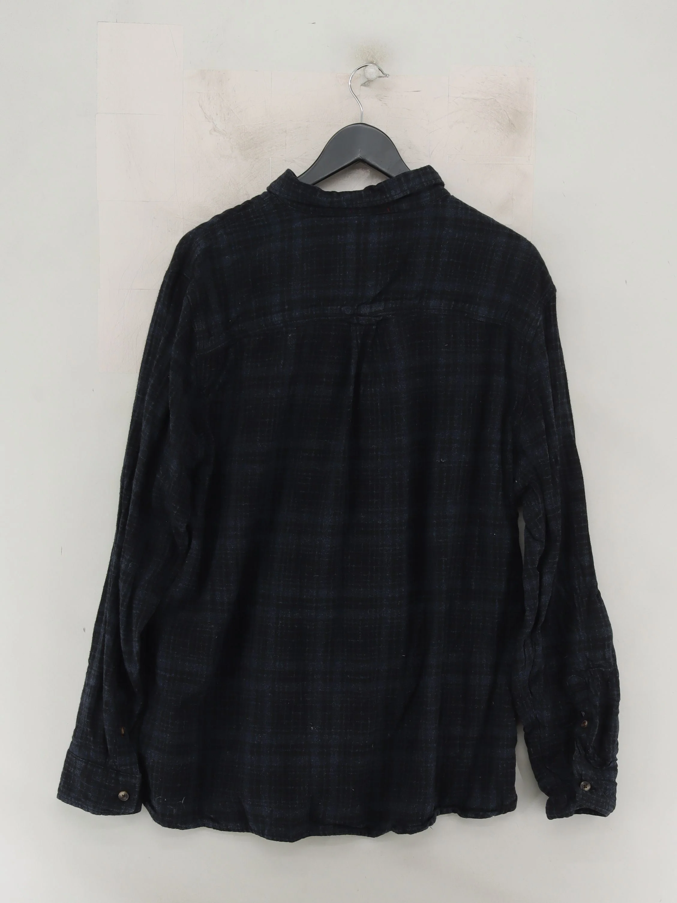 Fat Face Men's Shirt XXL Black Checkered 100% Cotton Basic - Image 2