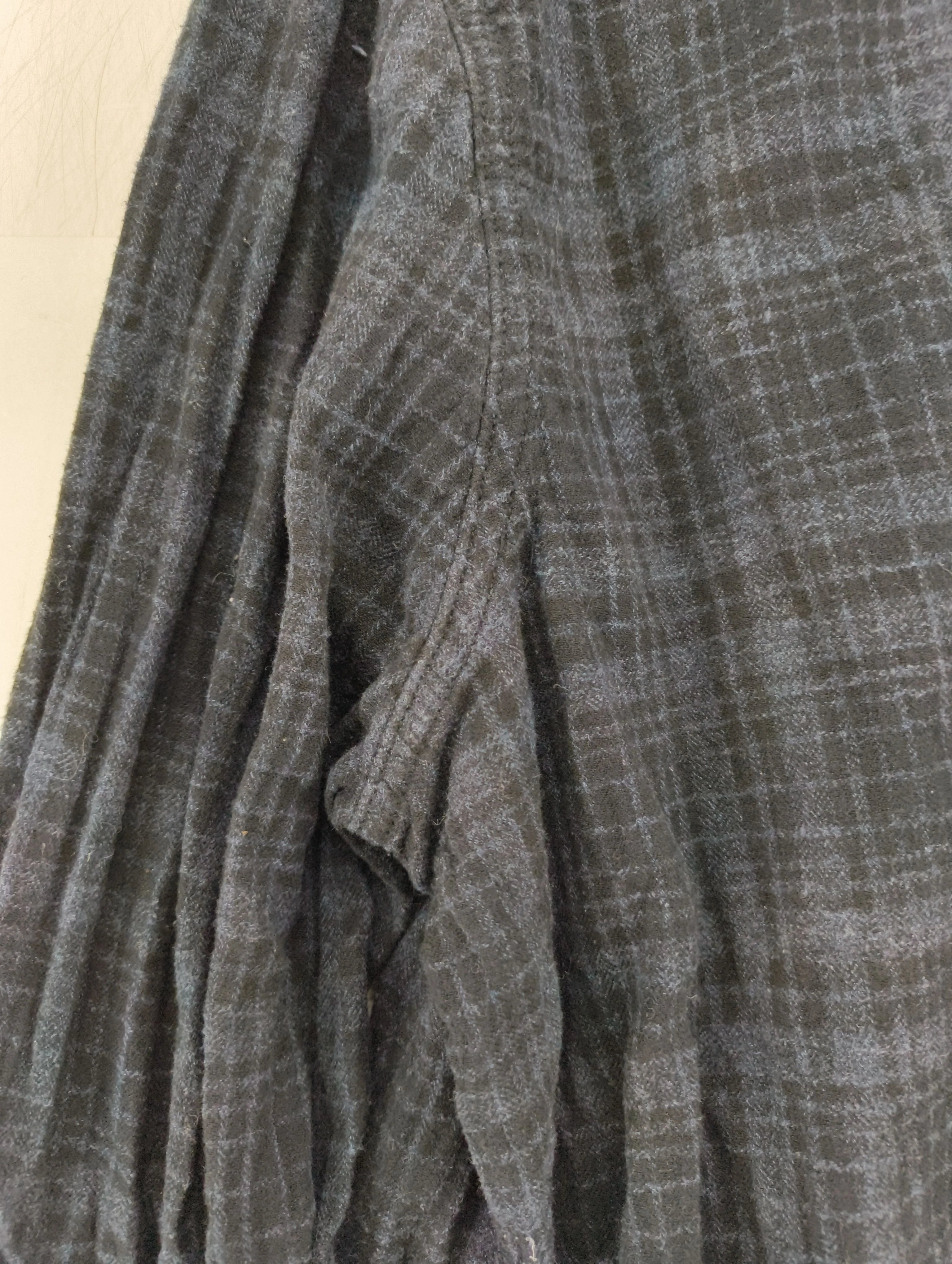 Fat Face Men's Shirt XXL Black Checkered 100% Cotton Basic - Image 5