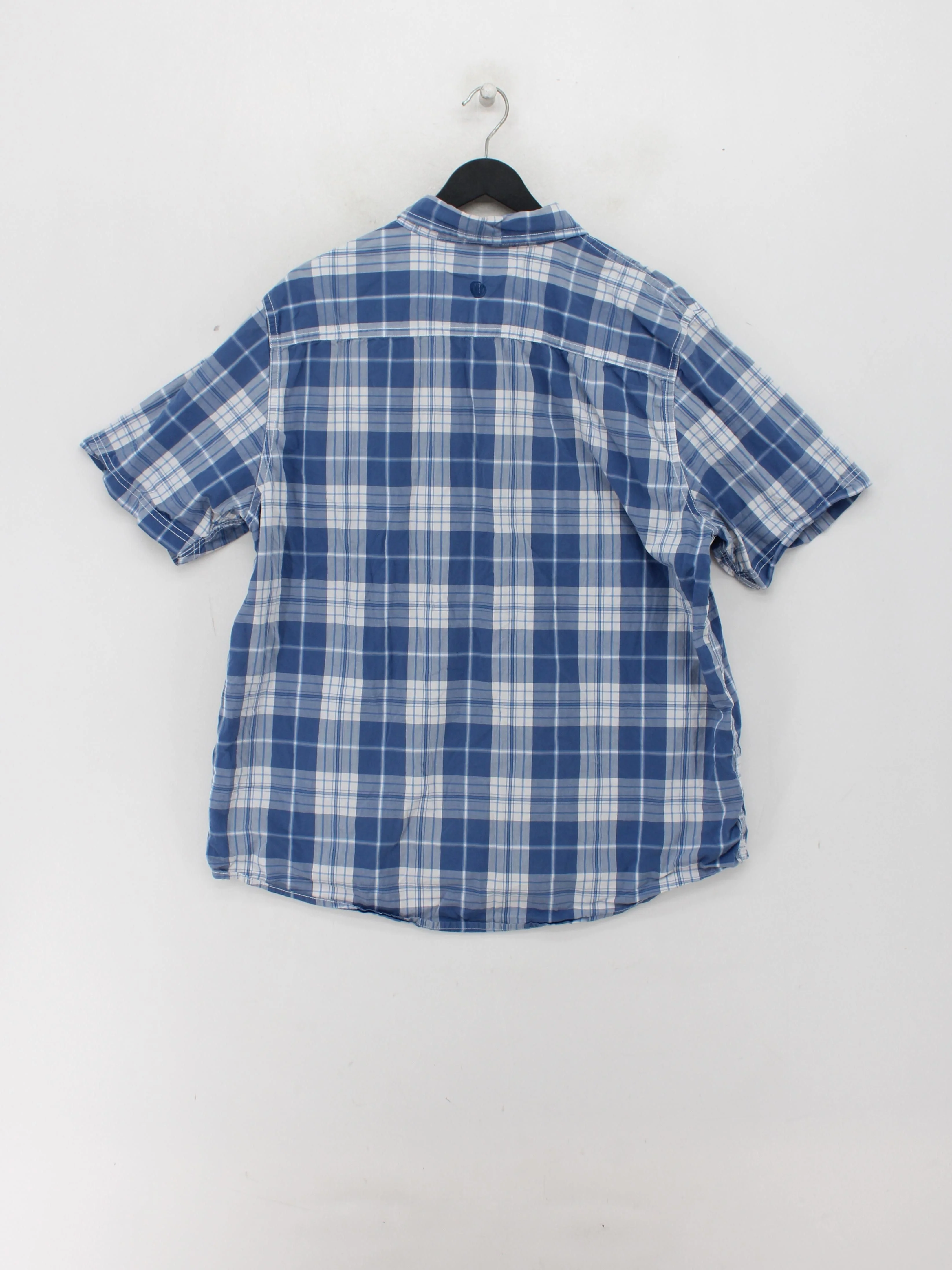Fat Face Men's Shirt XXL Blue Checkered 100% Cotton Basic - Image 2