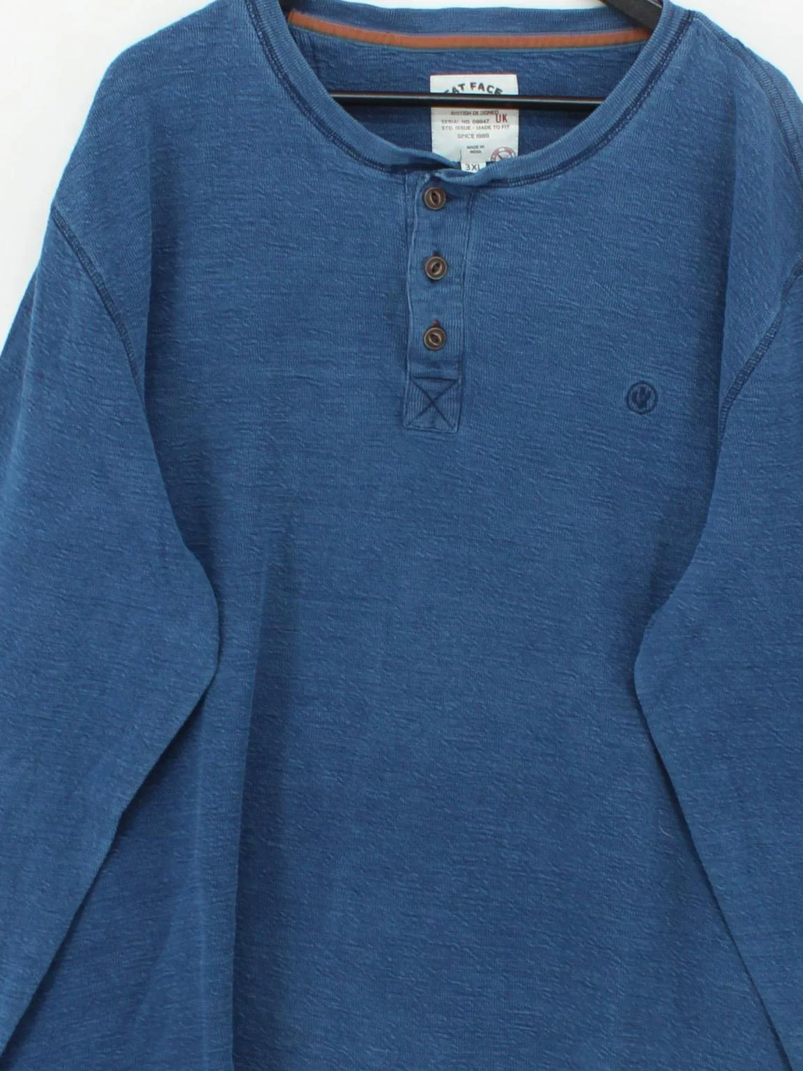 Fat Face Men's Shirt XXXL Blue 100% Cotton Basic - Image 3