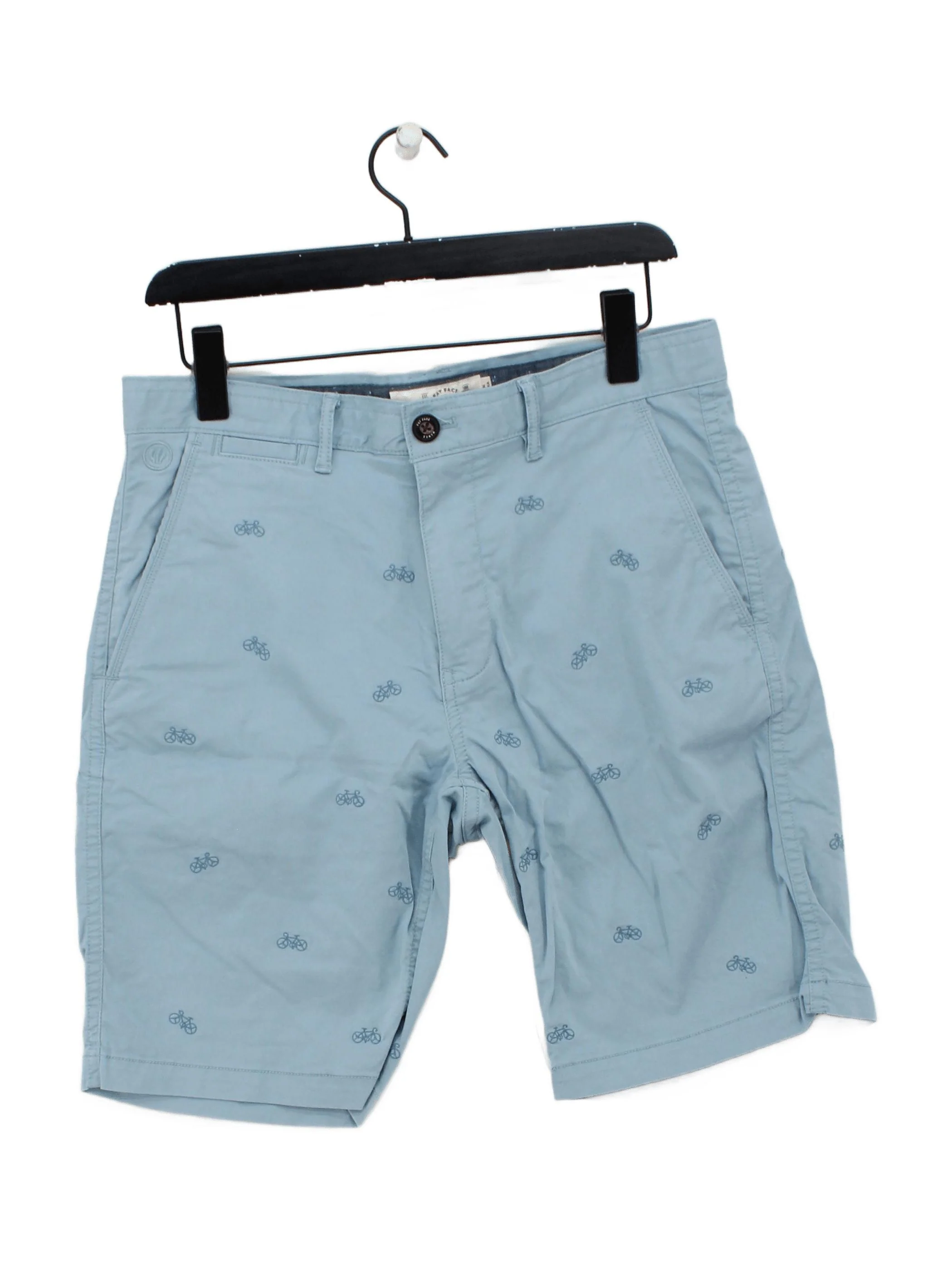 Fat Face Men's Shorts W 32 in Blue 100% Cotton Chino