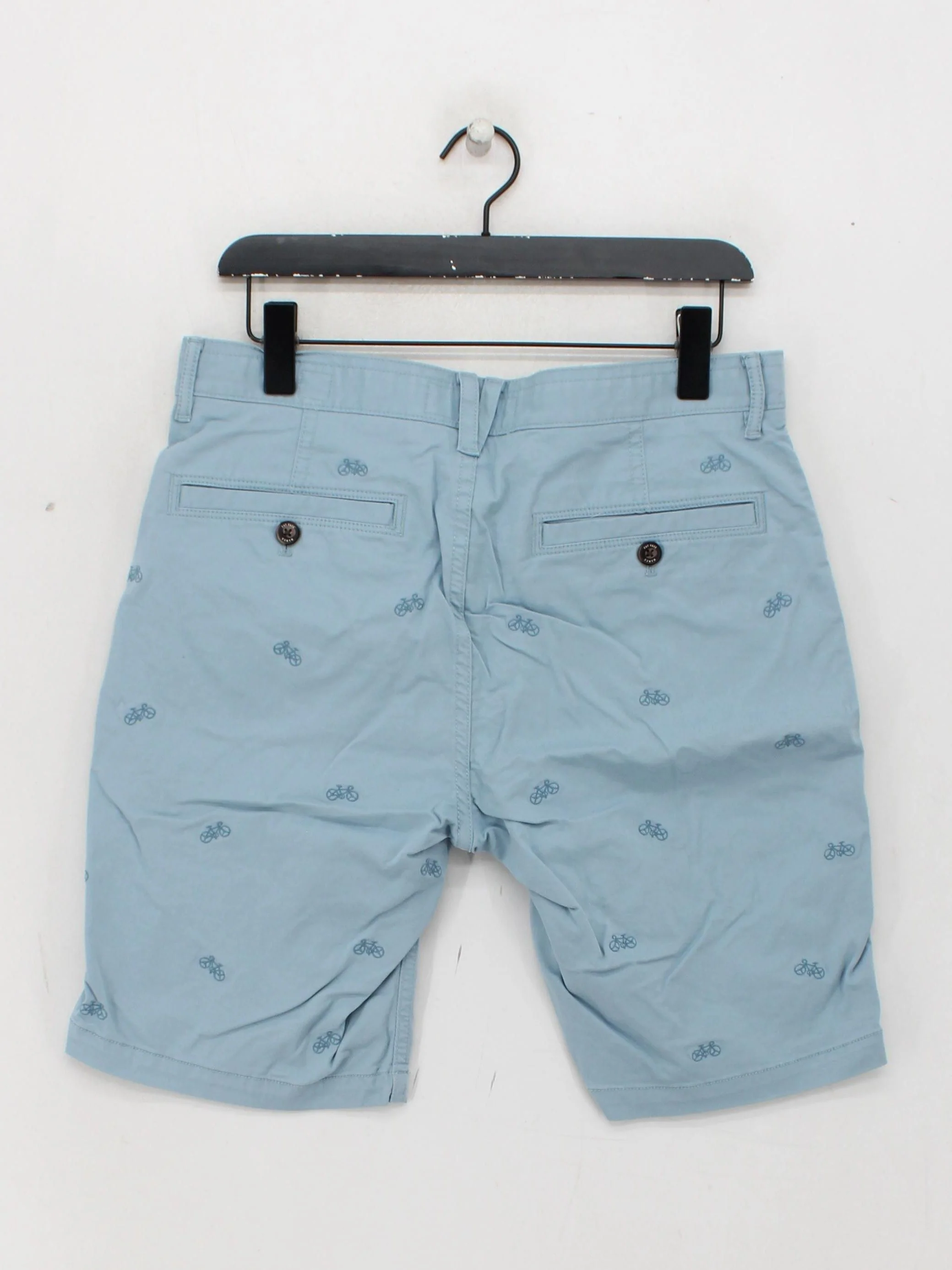 Fat Face Men's Shorts W 32 in Blue 100% Cotton Chino - Image 2