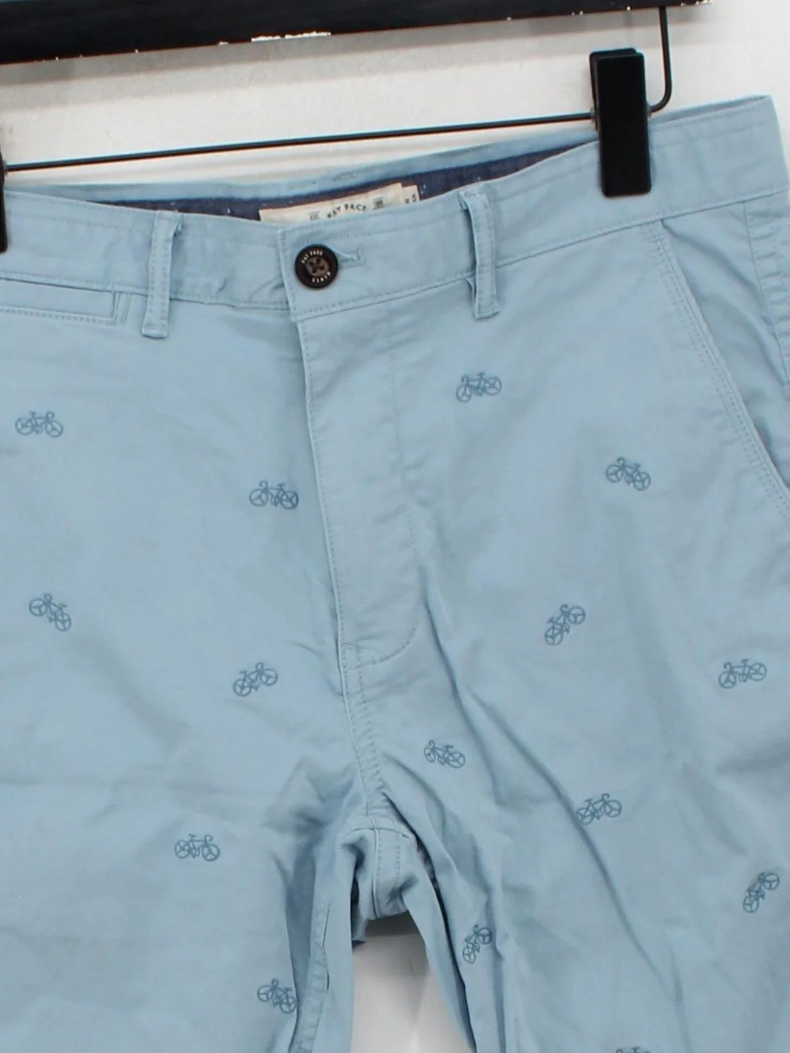 Fat Face Men's Shorts W 32 in Blue 100% Cotton Chino - Image 3