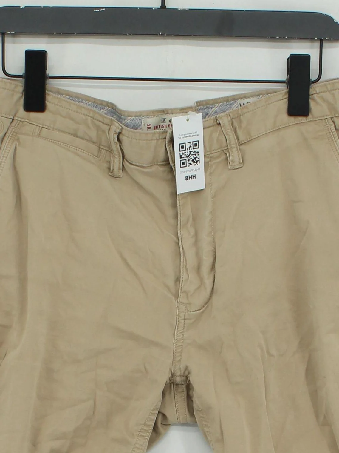 Fat Face Men's Shorts W 34 in Tan Cotton with Elastane Chino - Image 3