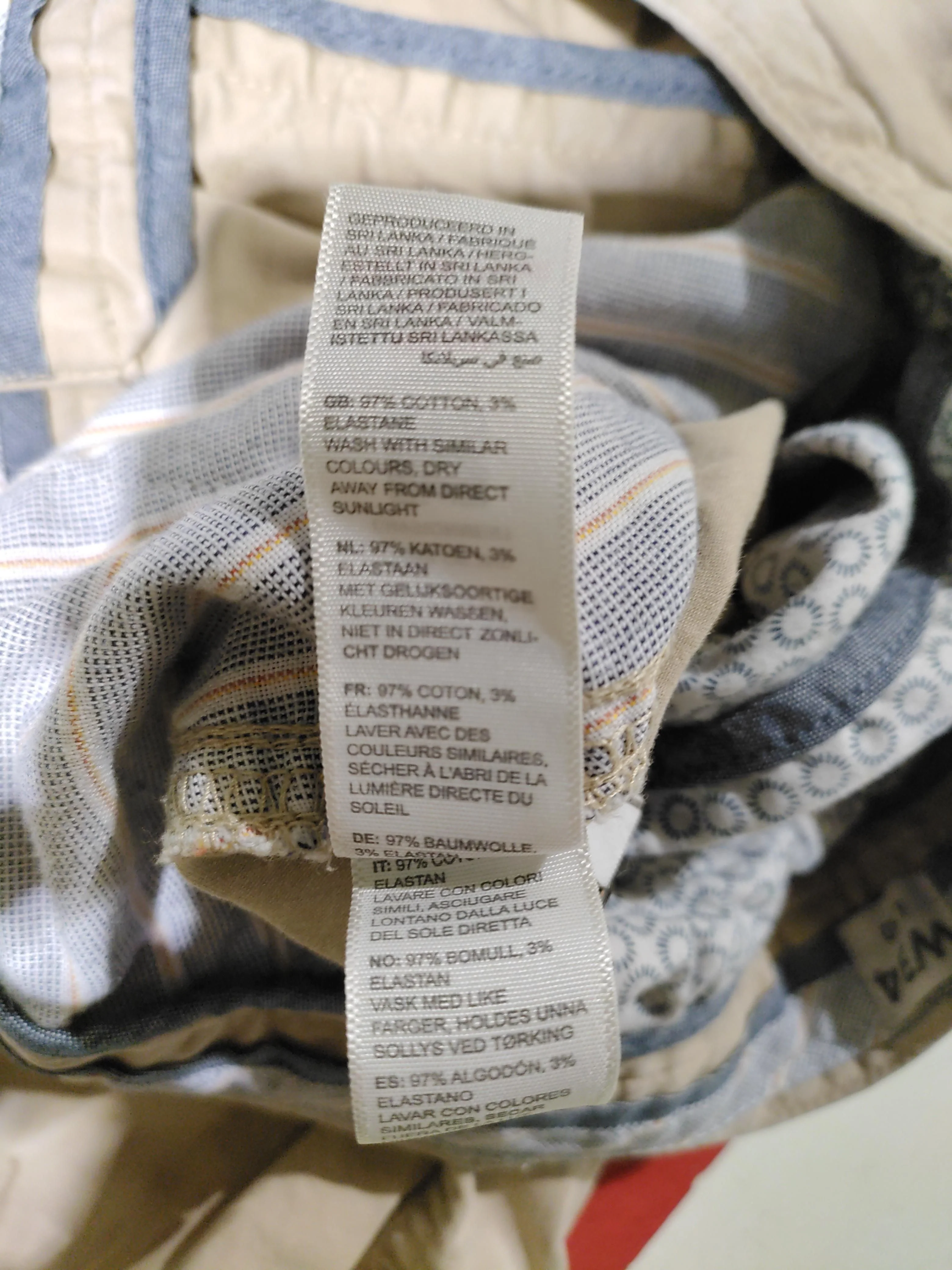 Fat Face Men's Shorts W 34 in Tan Cotton with Elastane Chino - Image 8