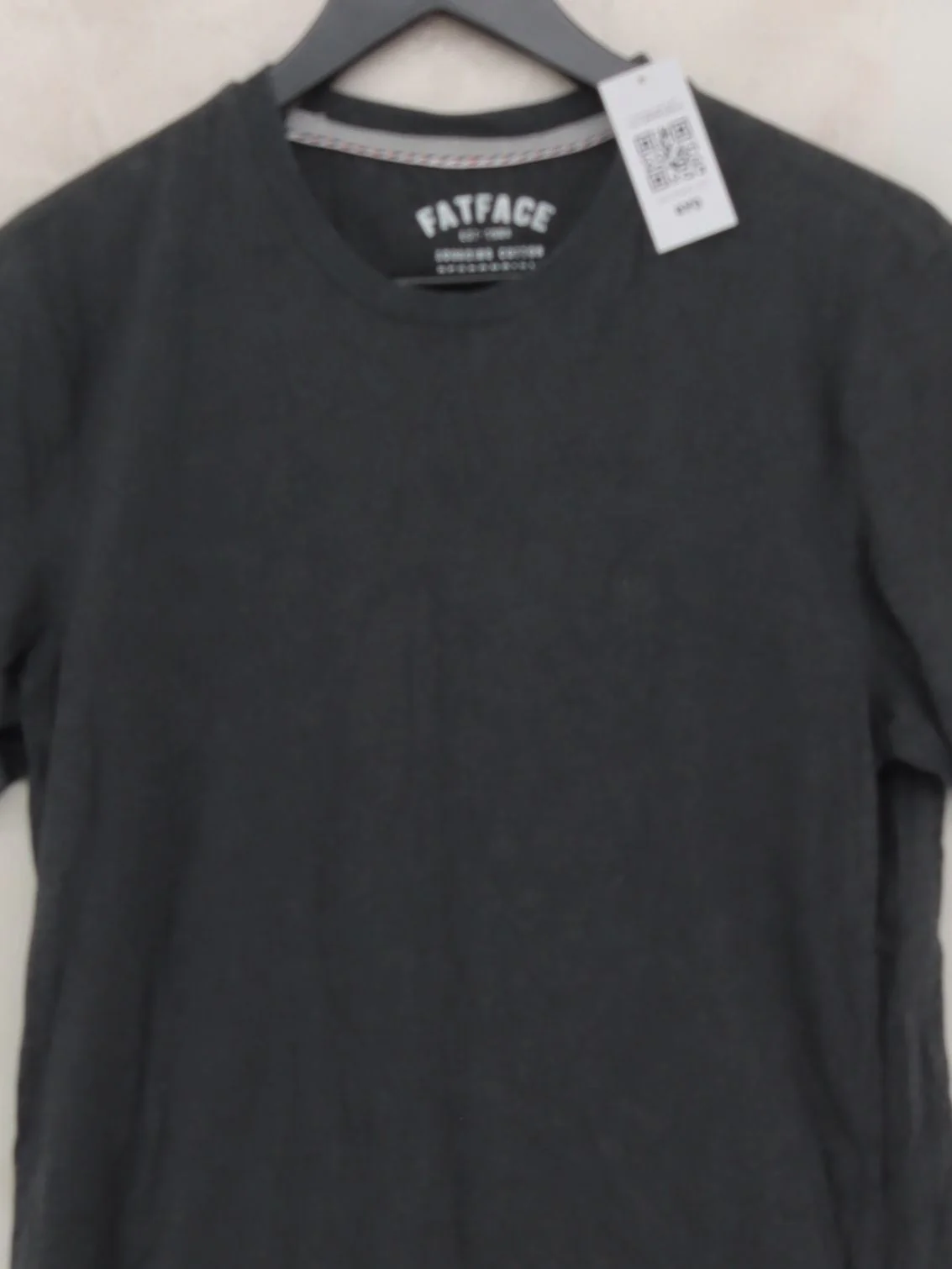 Fat Face Men's T-Shirt M Grey 100% Cotton Basic - Image 3