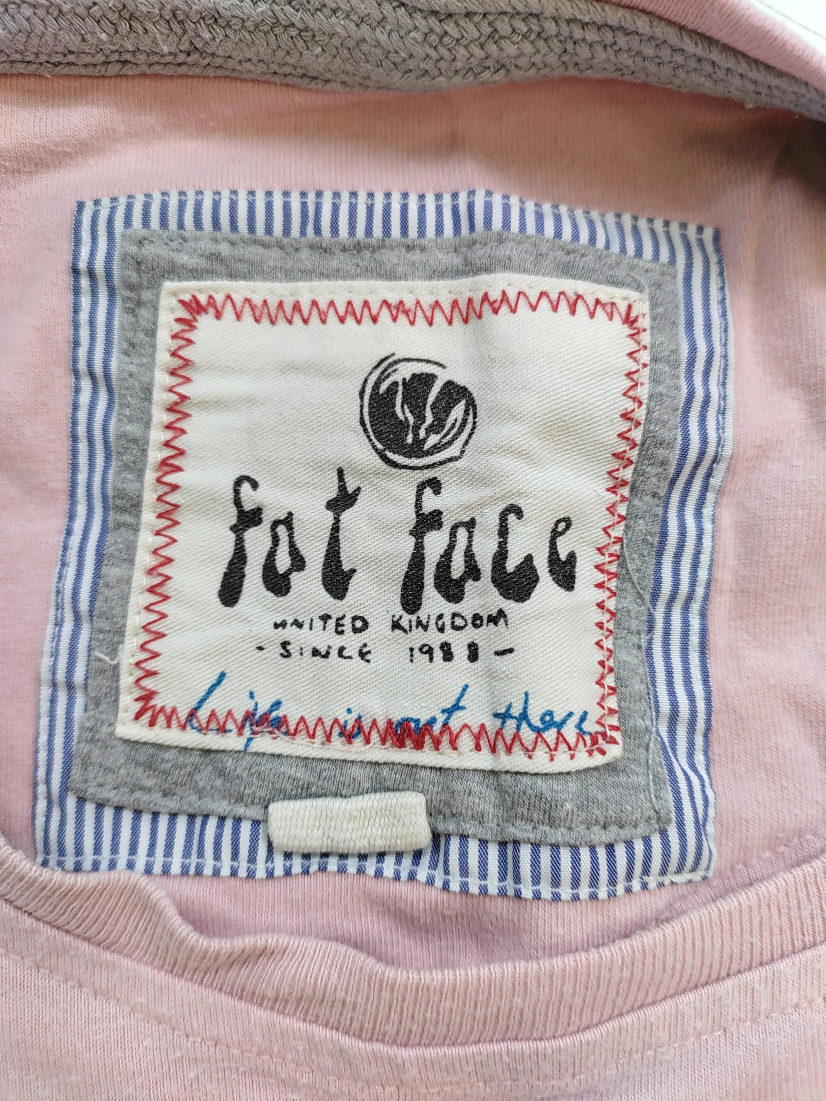 Fat Face Men's T-Shirt M Pink Graphic 100% Cotton Basic - Image 6