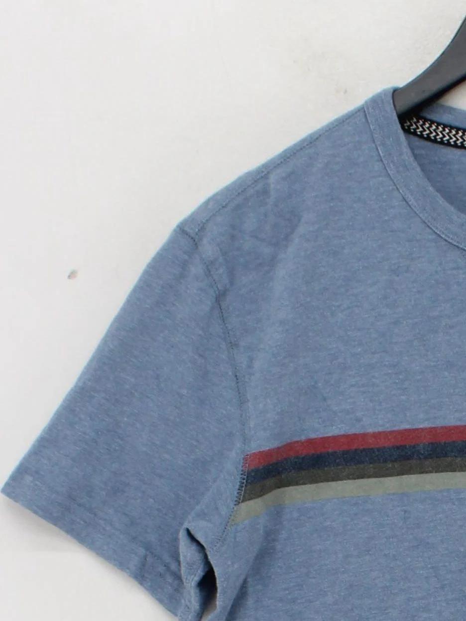 Fat Face Men's T-Shirt S Blue Graphic 100% Other Basic - Image 4