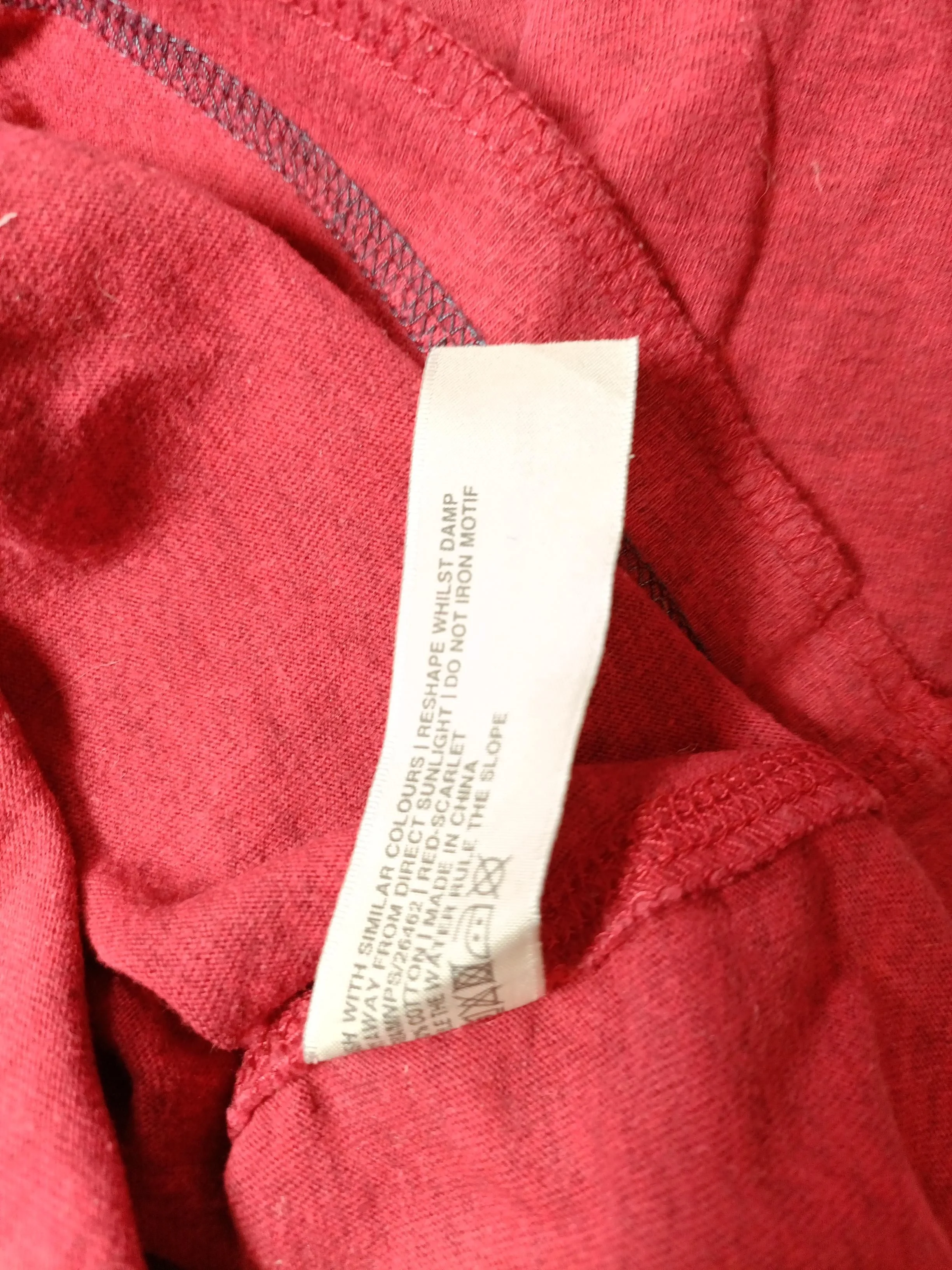 Fat Face Men's T-Shirt S Red 100% Cotton Basic - Image 6