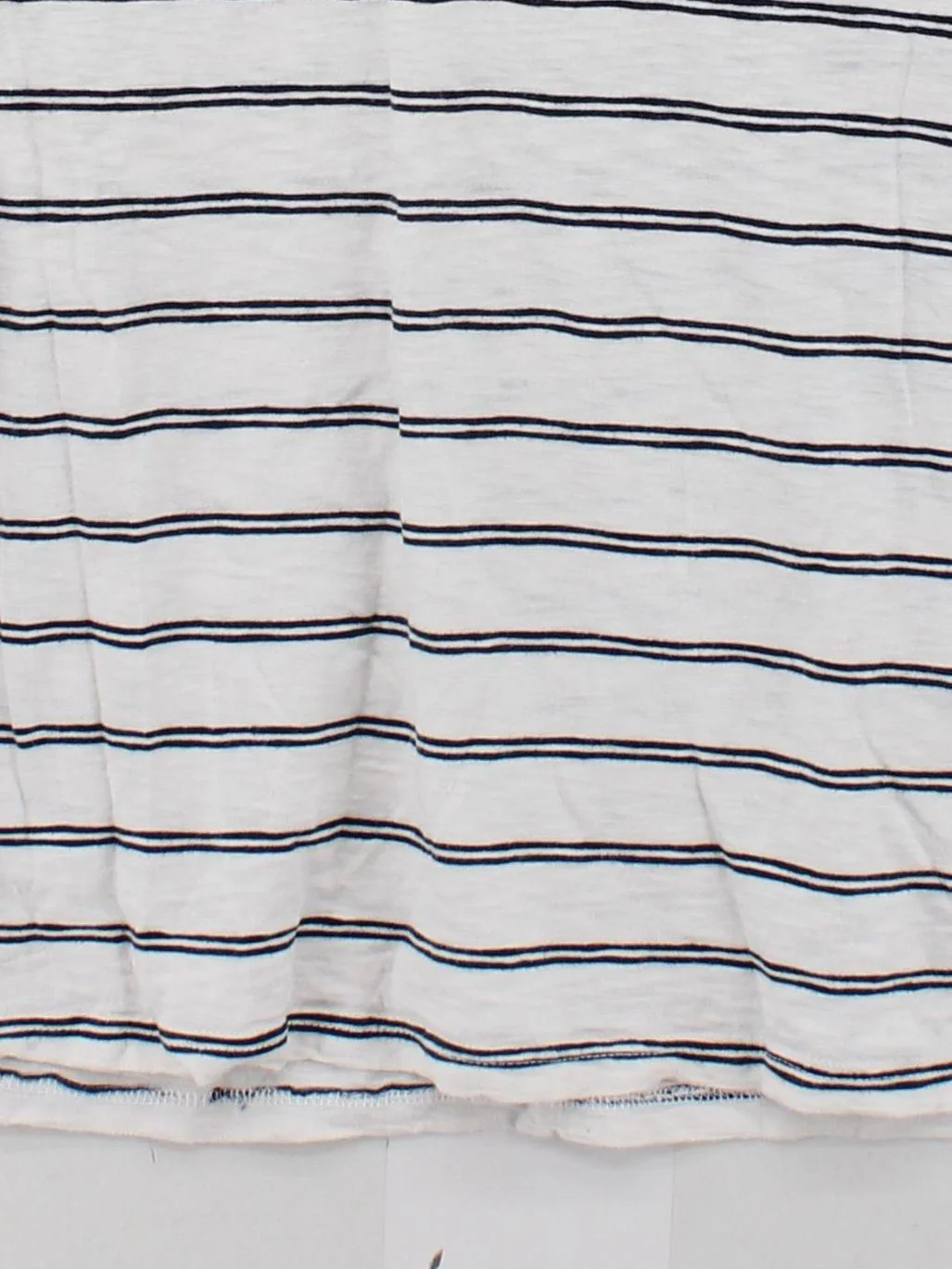Fat Face Men's T-Shirt XL White Striped 100% Cotton Basic - Image 4