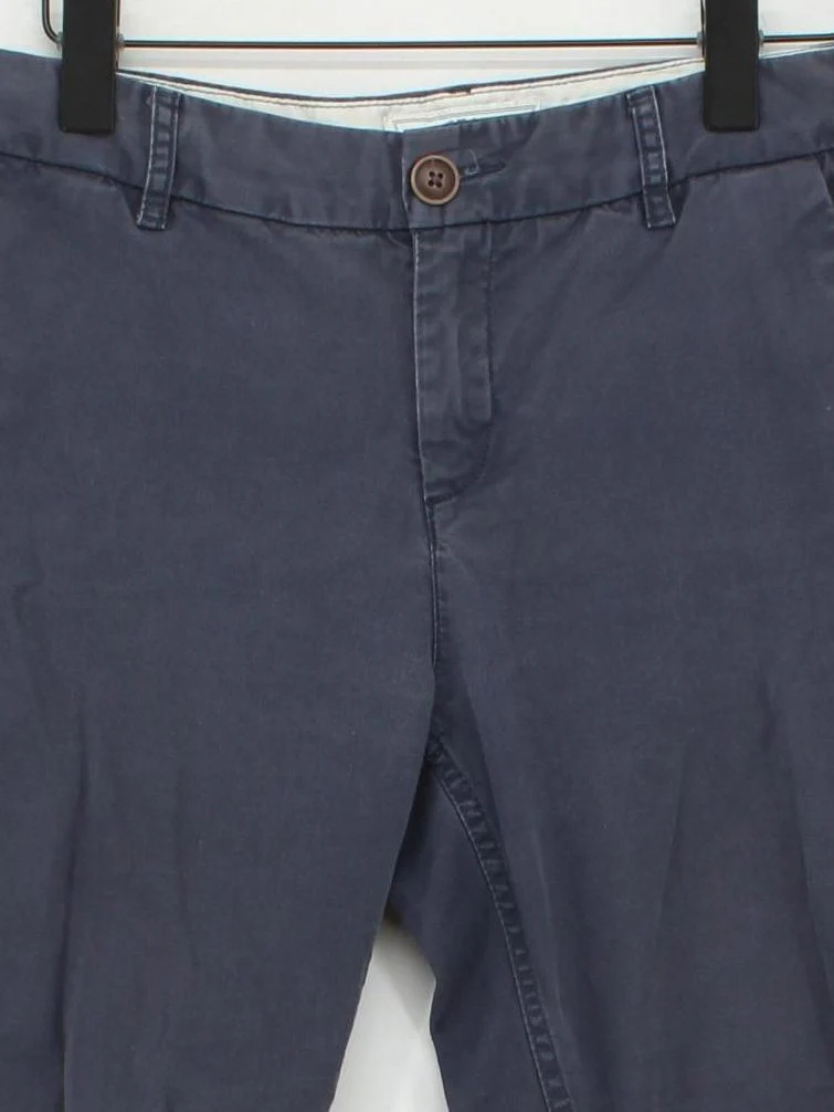 Fat Face Men's Trousers W 30 in Blue Cotton with Elastane Straight Chino - Image 3