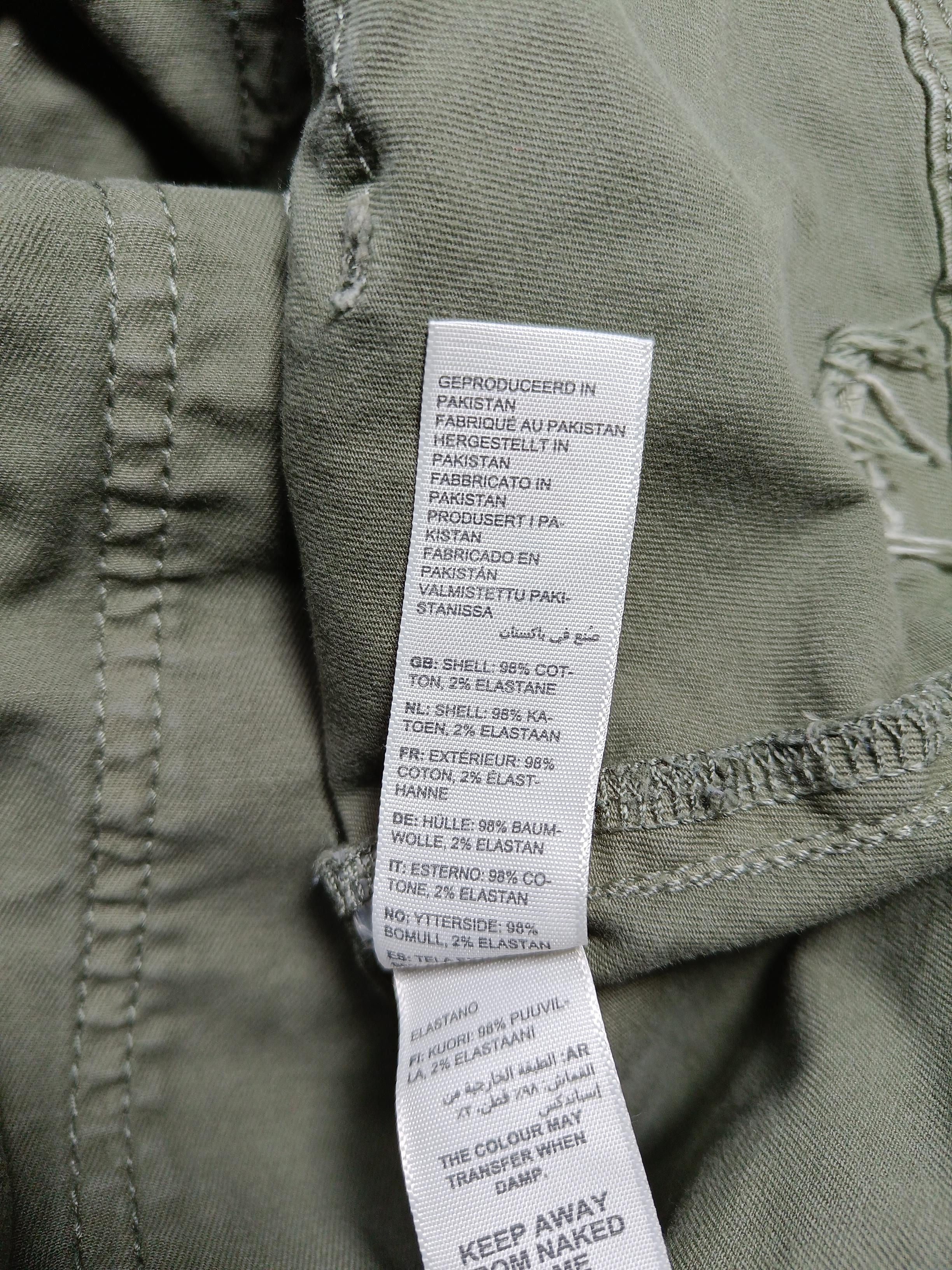 Fat Face Men's Trousers W 38 in Green Cotton with Elastane Straight Cargo - Image 6