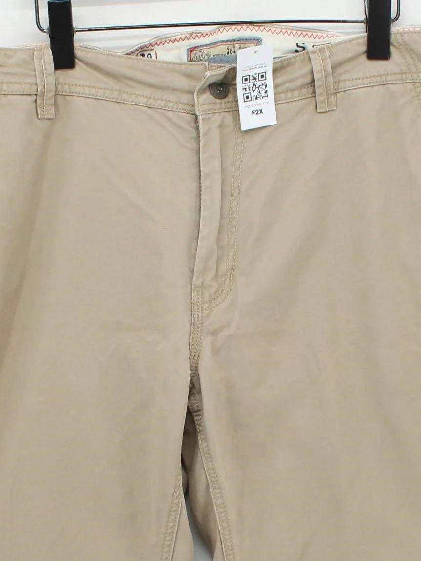 Fat Face Men's Trousers W 38 in Tan 100% Cotton Straight Chino - Image 3