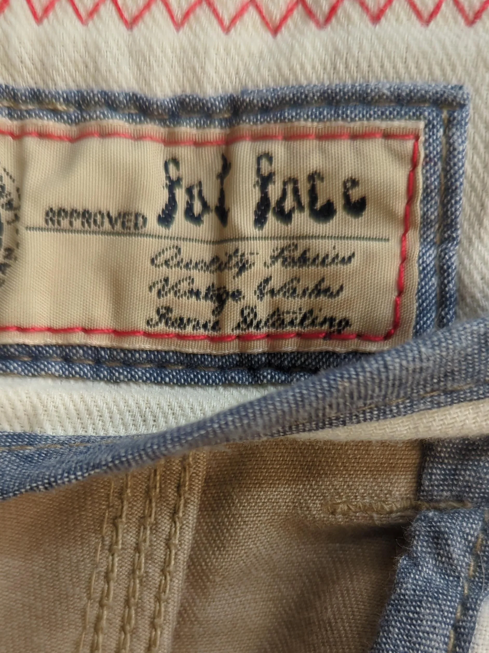 Fat Face Men's Trousers W 38 in Tan 100% Cotton Straight Chino - Image 5