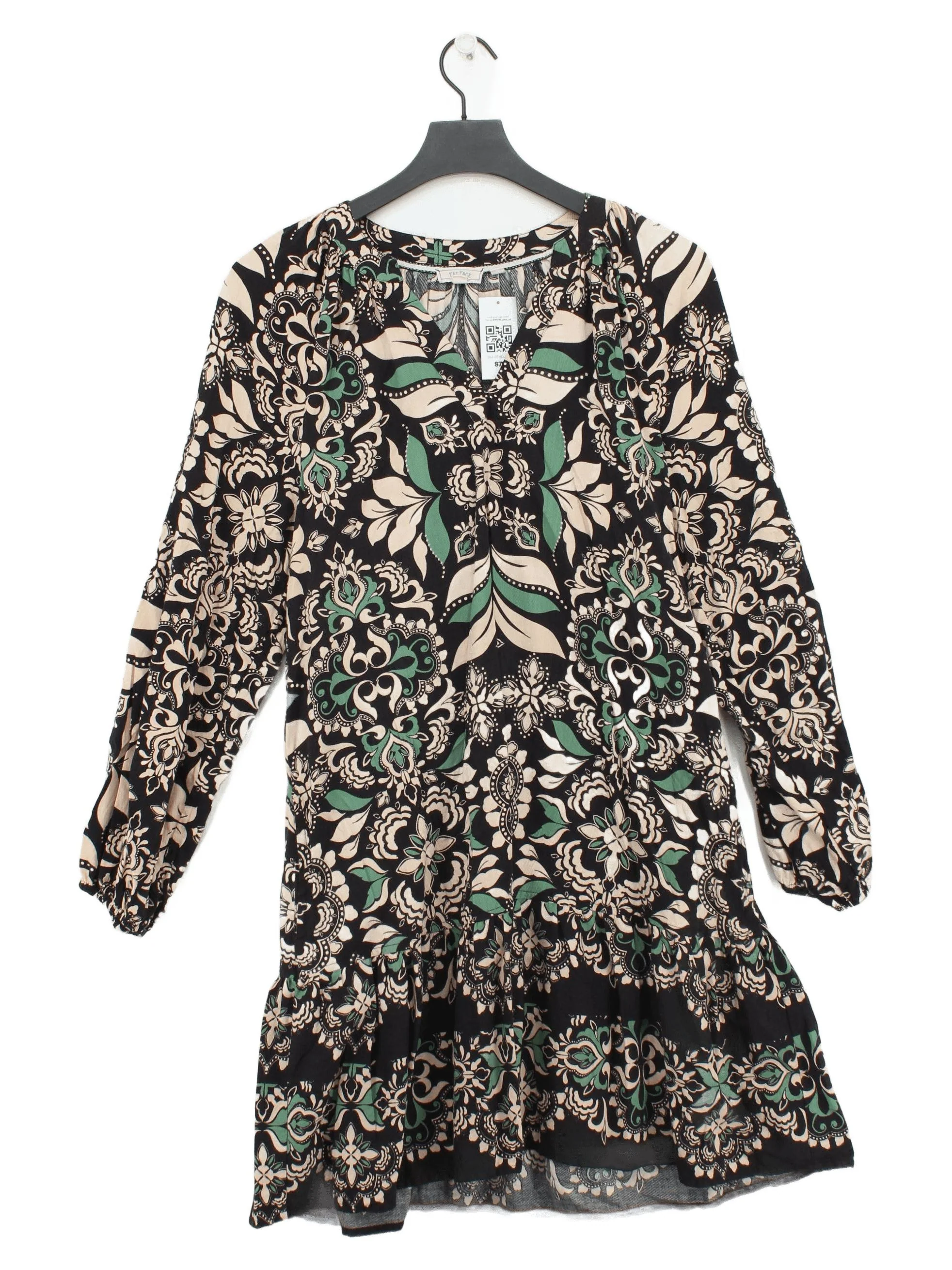 Fat Face Mini Dress UK12 in Black
