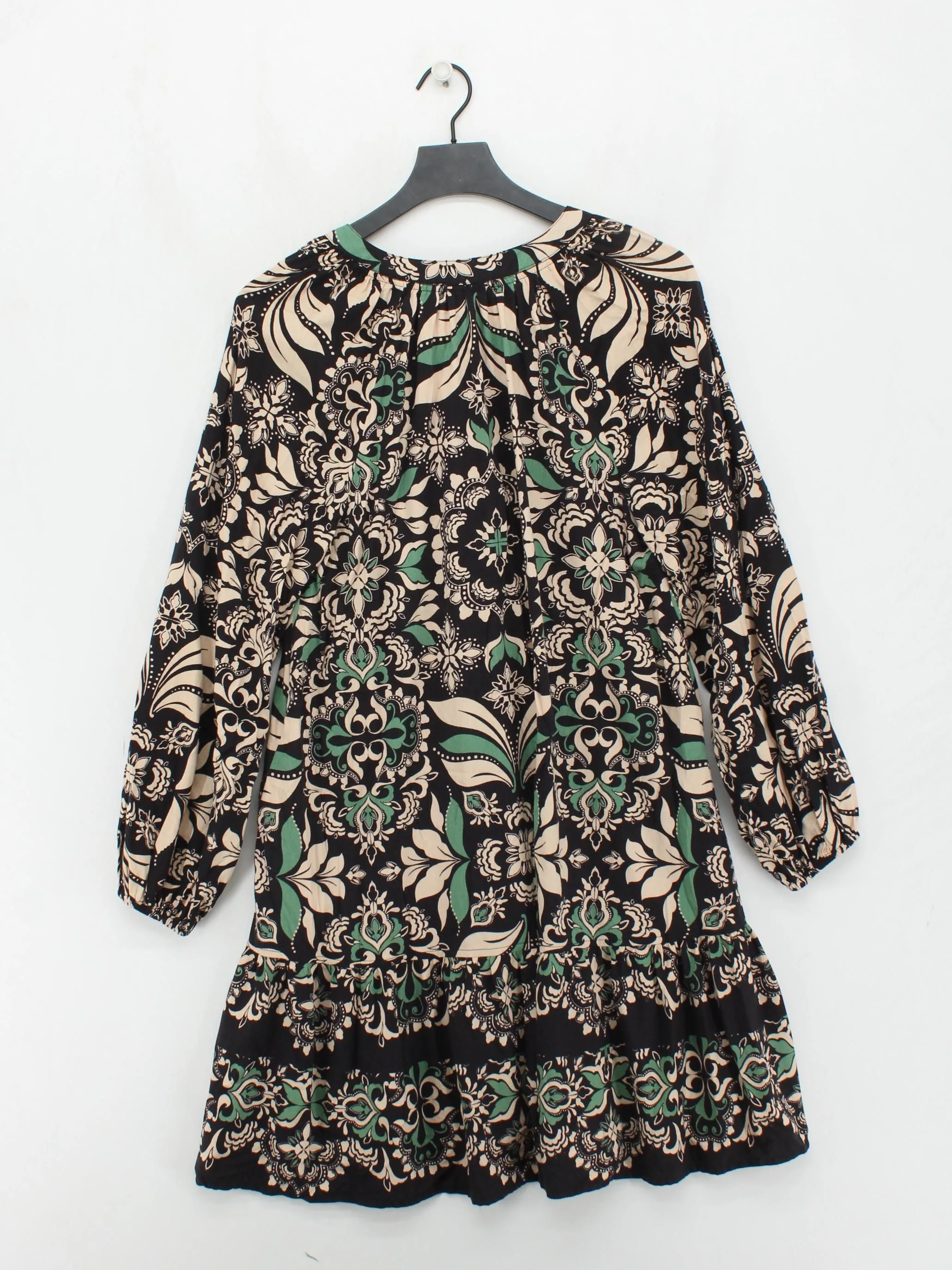 Fat Face Mini Dress UK12 in Black - Image 2