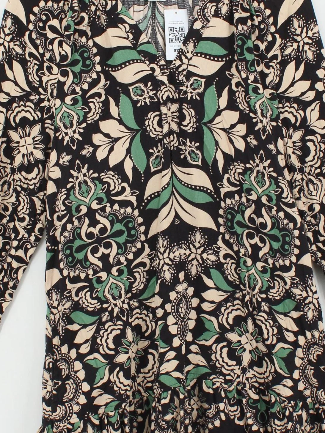 Fat Face Mini Dress UK12 in Black - Image 3