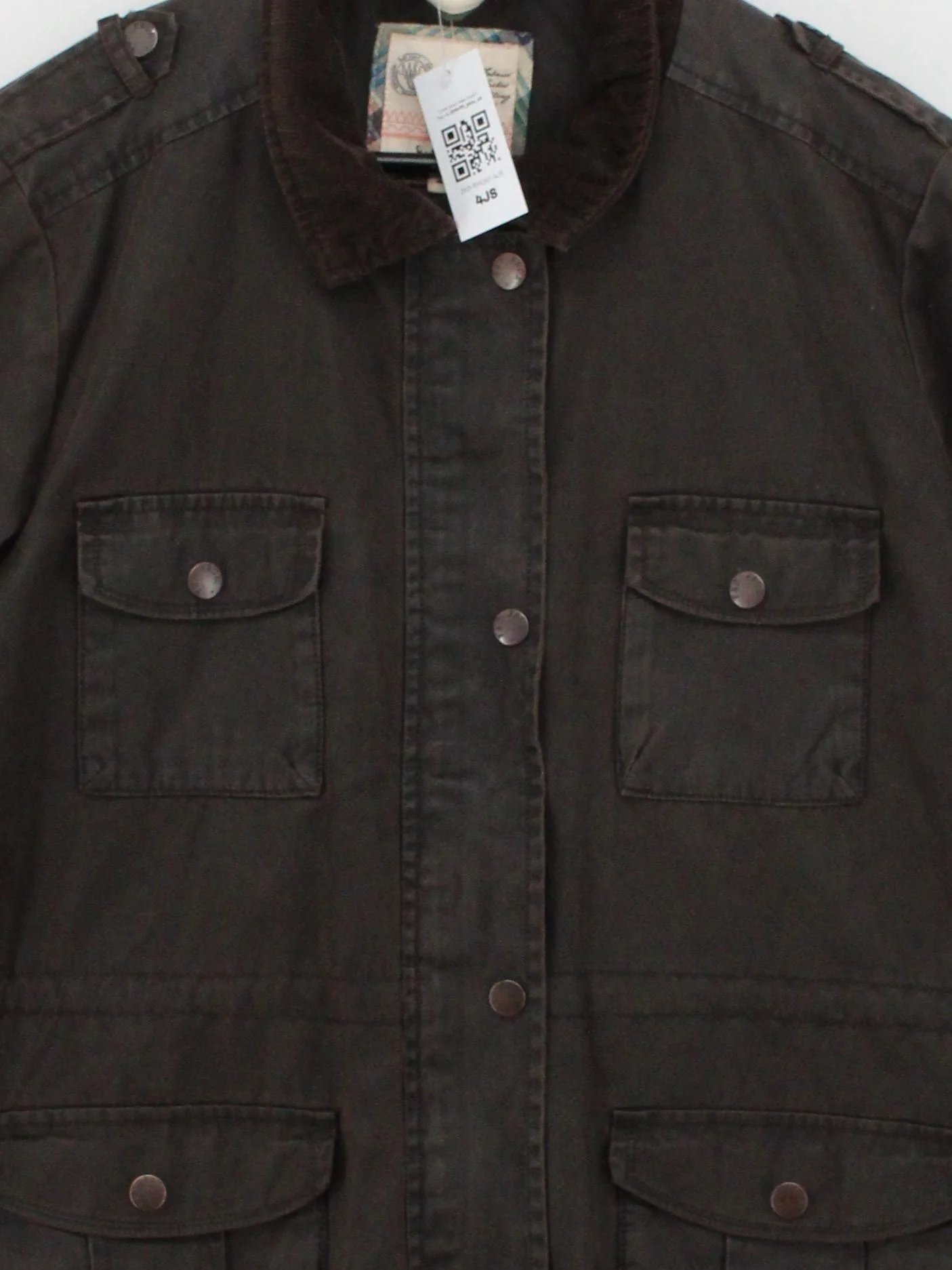 Fat Face Motorcycle Jacket jacket brown - Image 3