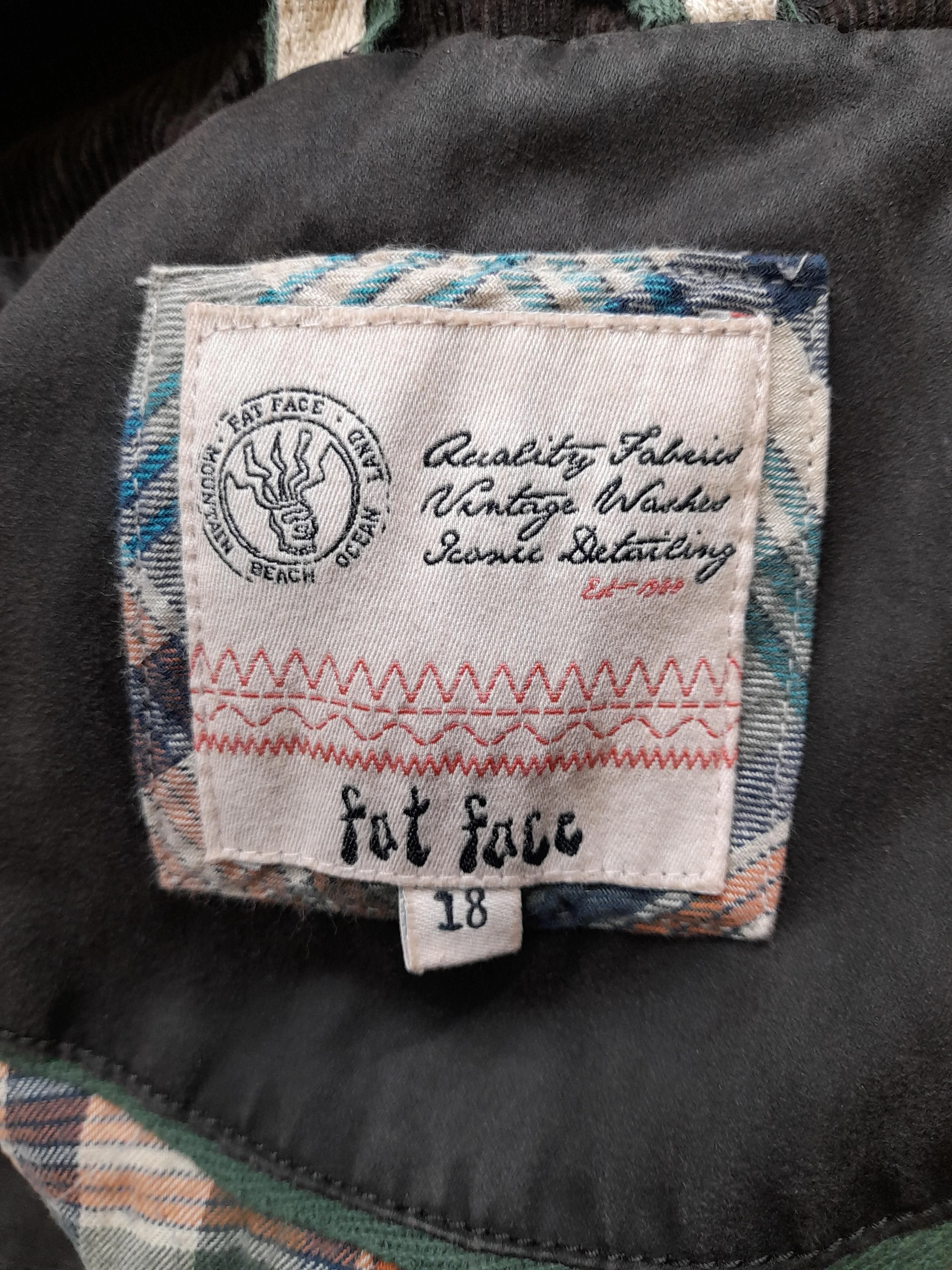 Fat Face Motorcycle Jacket jacket brown - Image 6